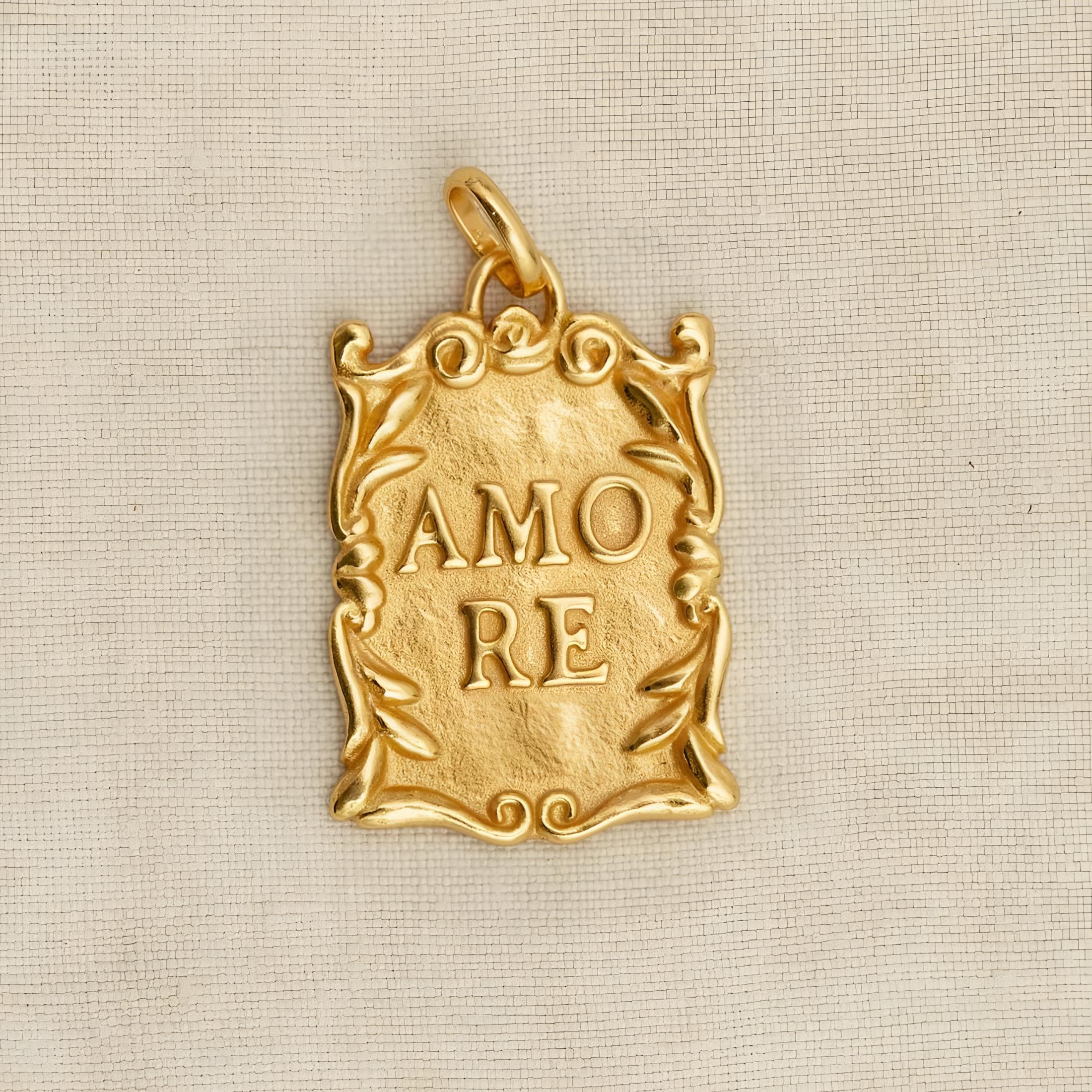 Alhaja Kette Nuovo Amore, vergoldet