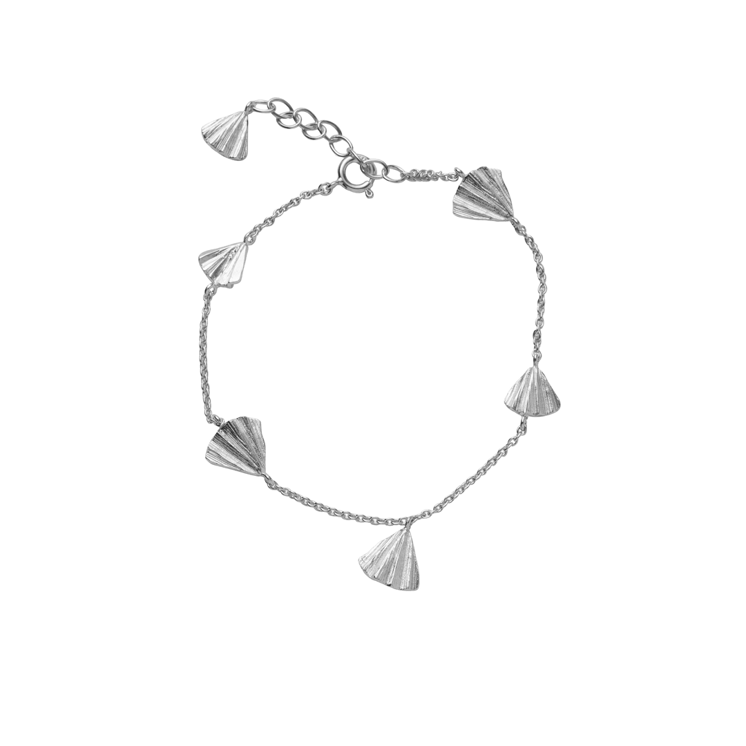 Pernille Corydon Armband Autumn Leaf, Silber