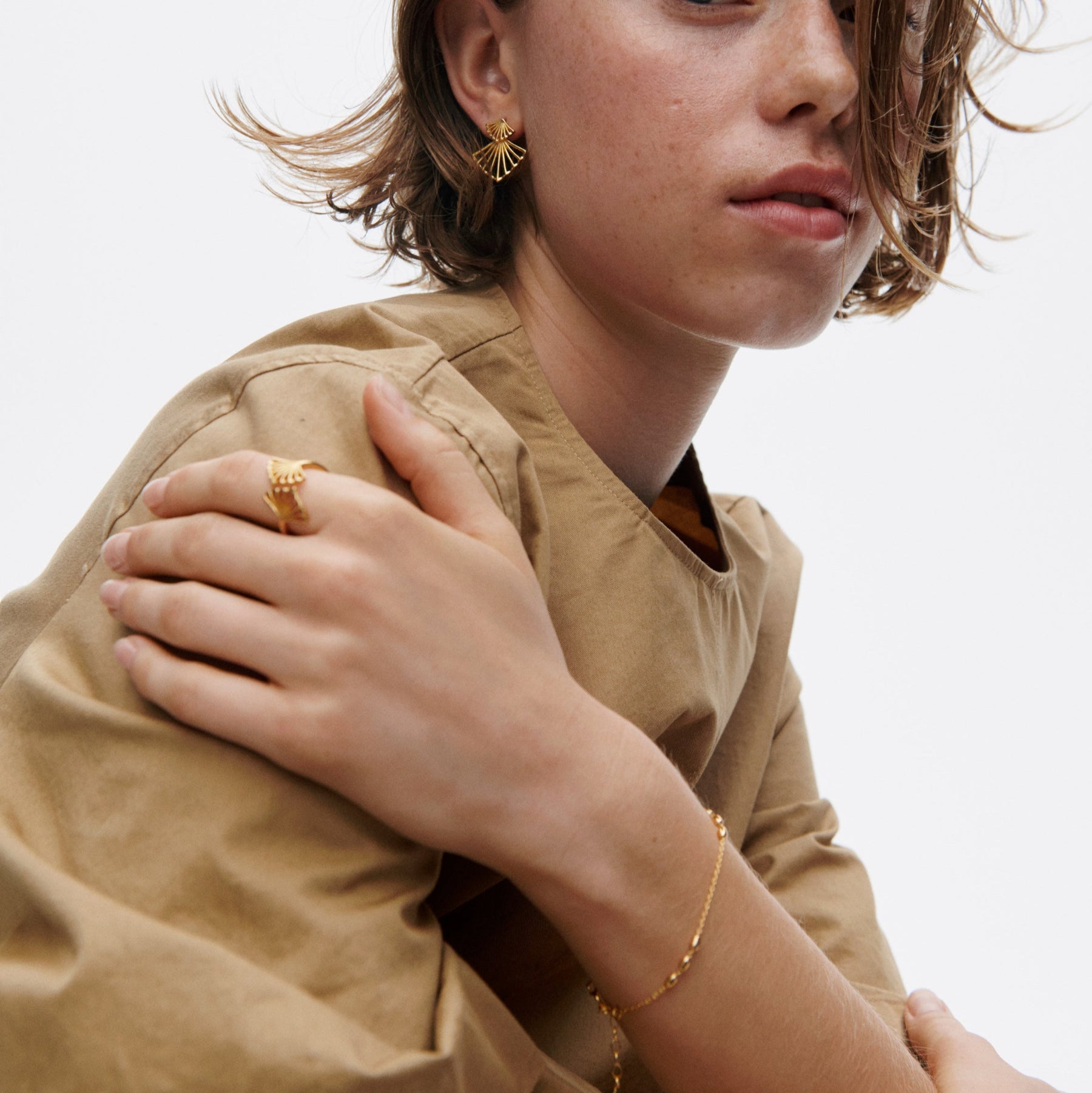 Pernille Corydon Armband Caia, Silber