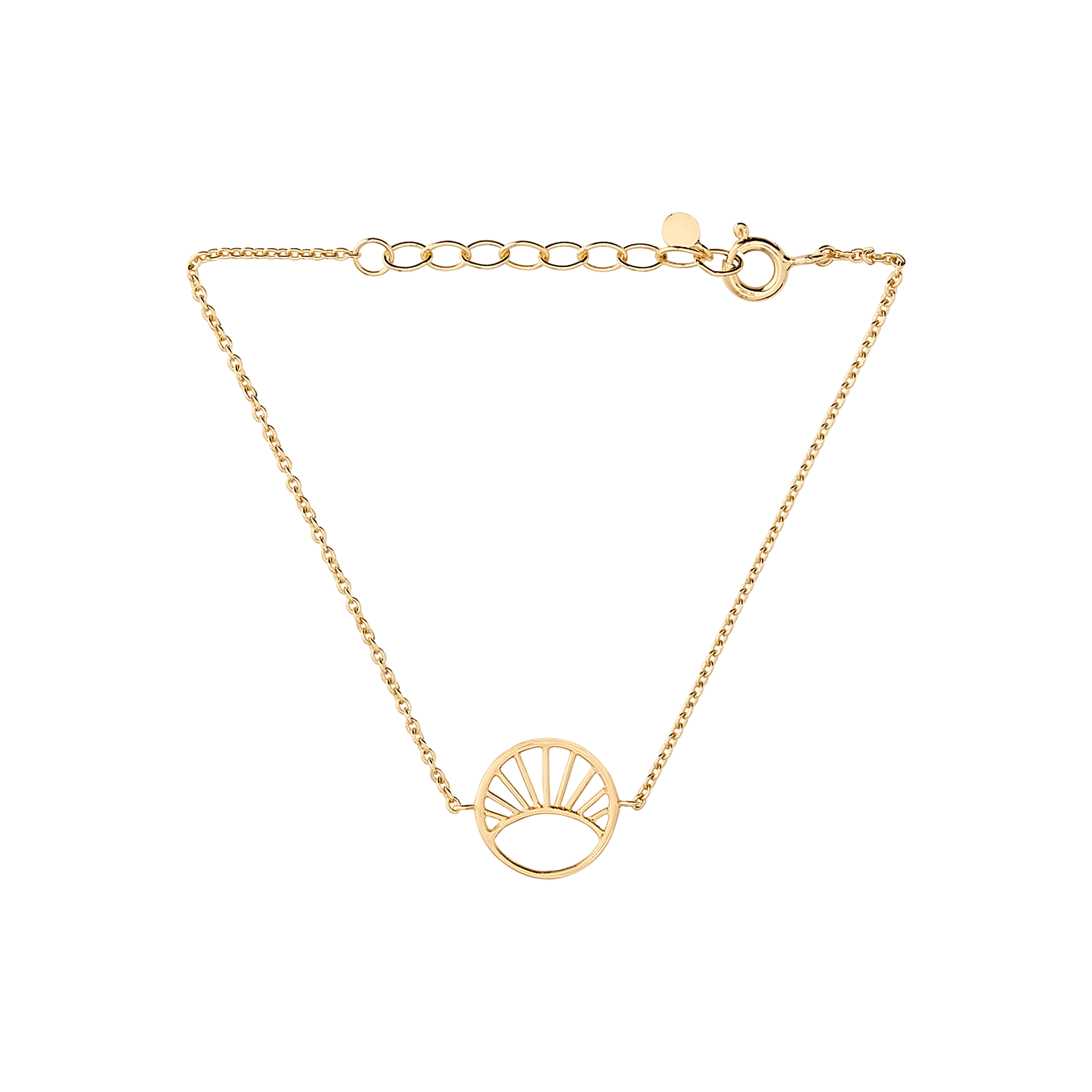 Pernille Corydon Armband Daylight, vergoldet