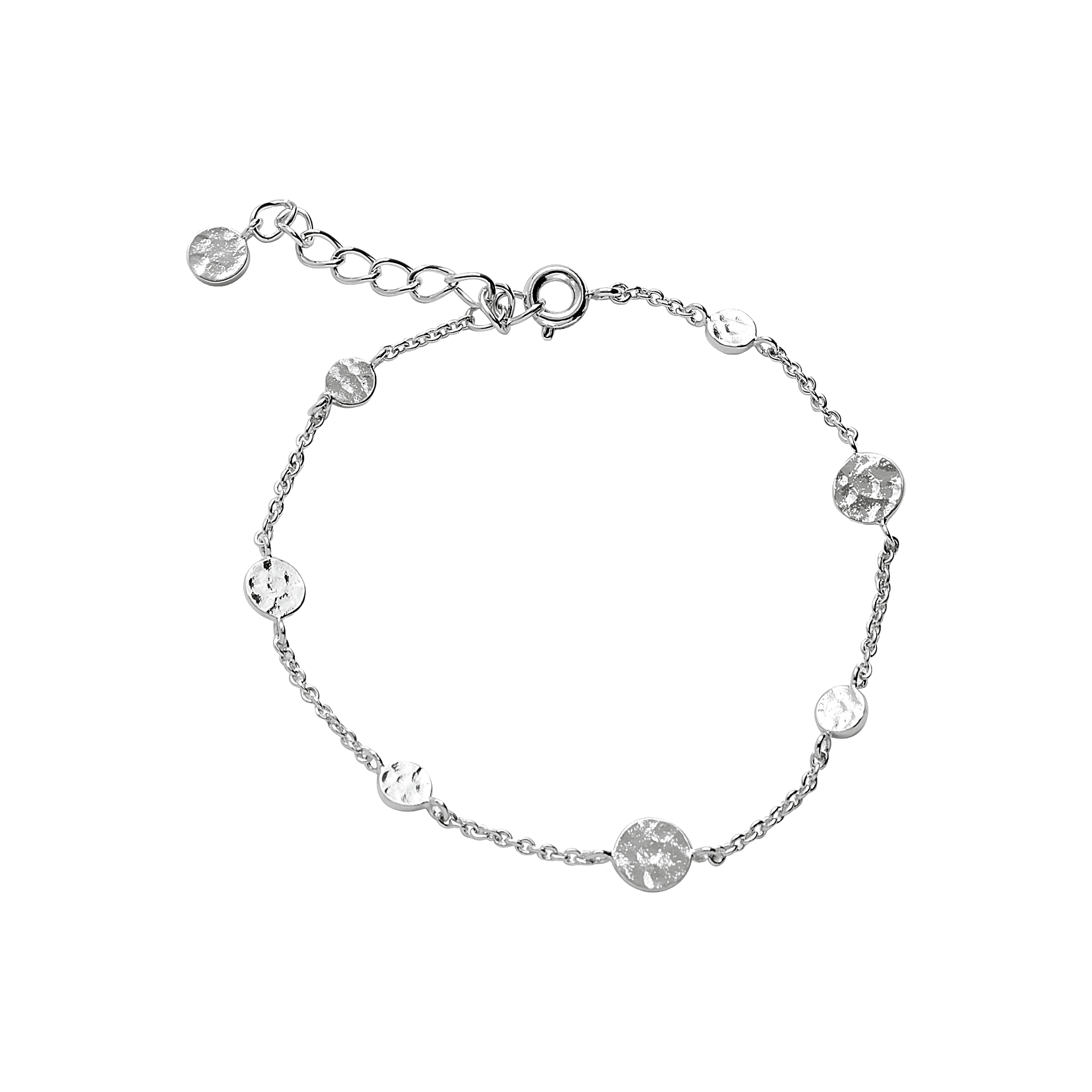 Pernille Corydon Armband Dot, versilbert