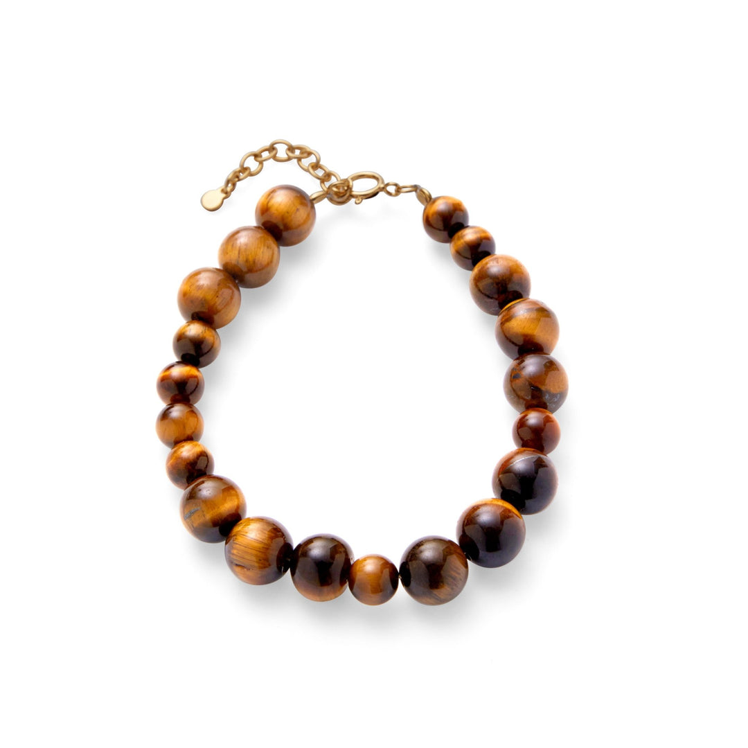 Pernille Corydon Armband Earth, vergoldet
