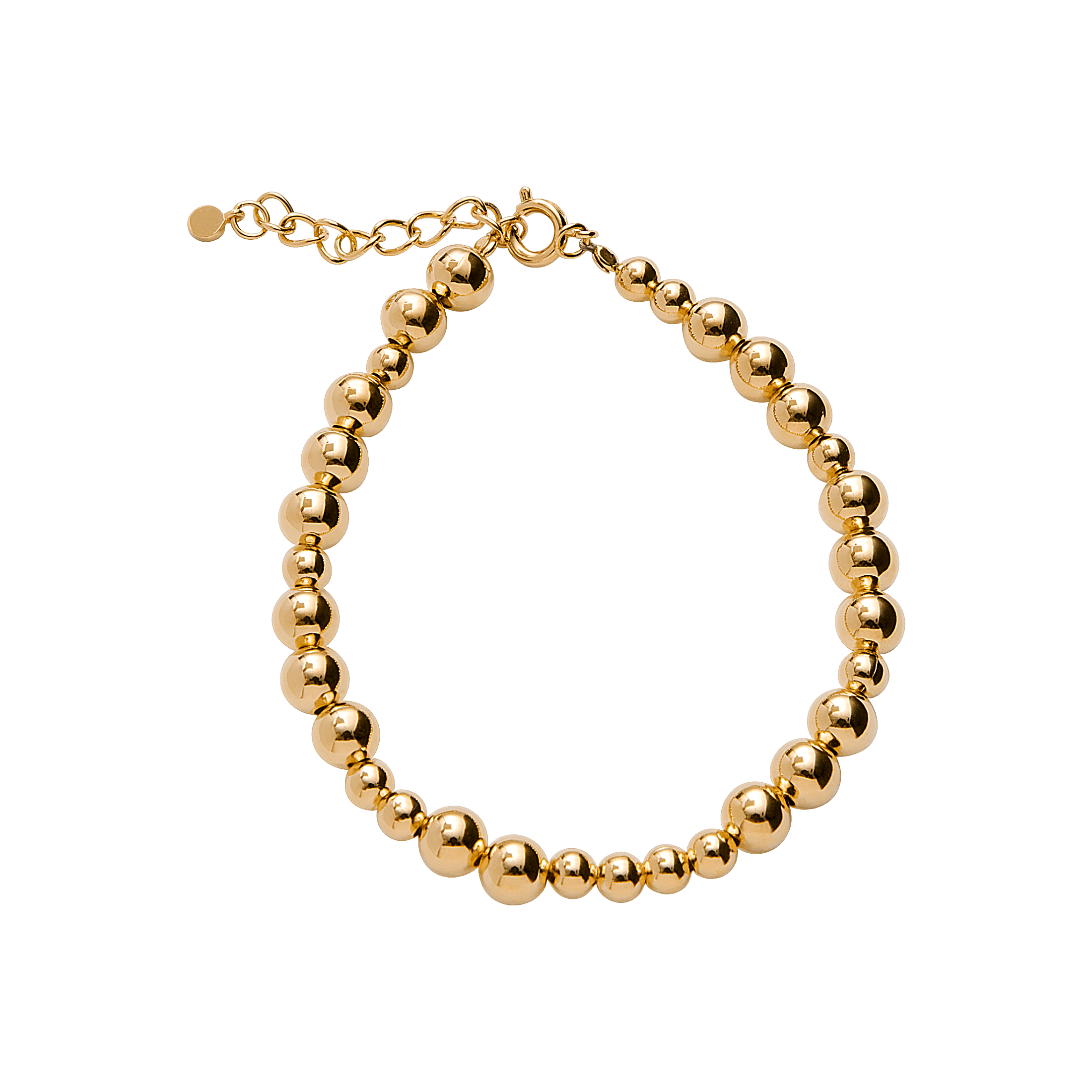 Pernille Corydon Armband Elements, vergoldet