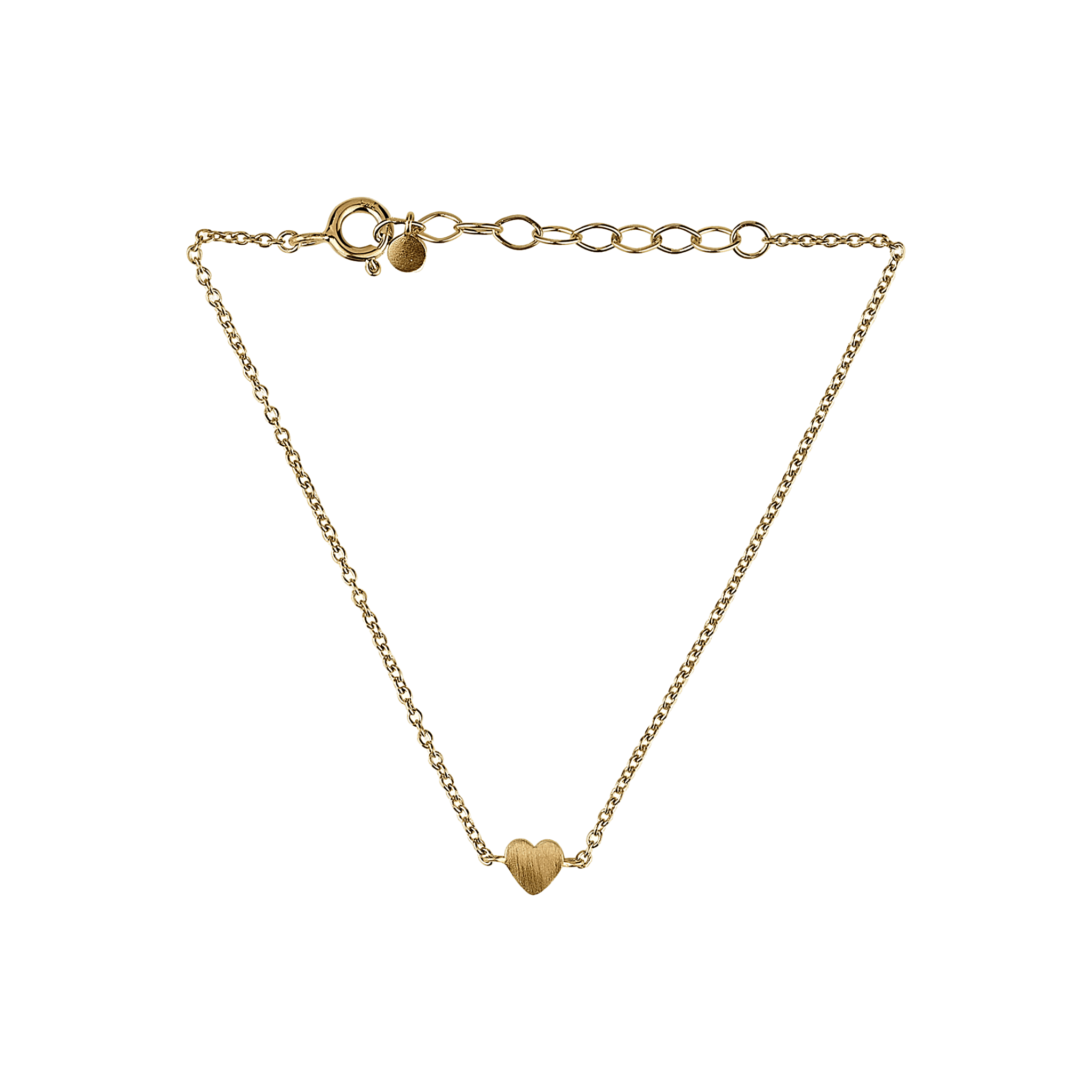 Pernille Corydon Armband Heart, vergoldet