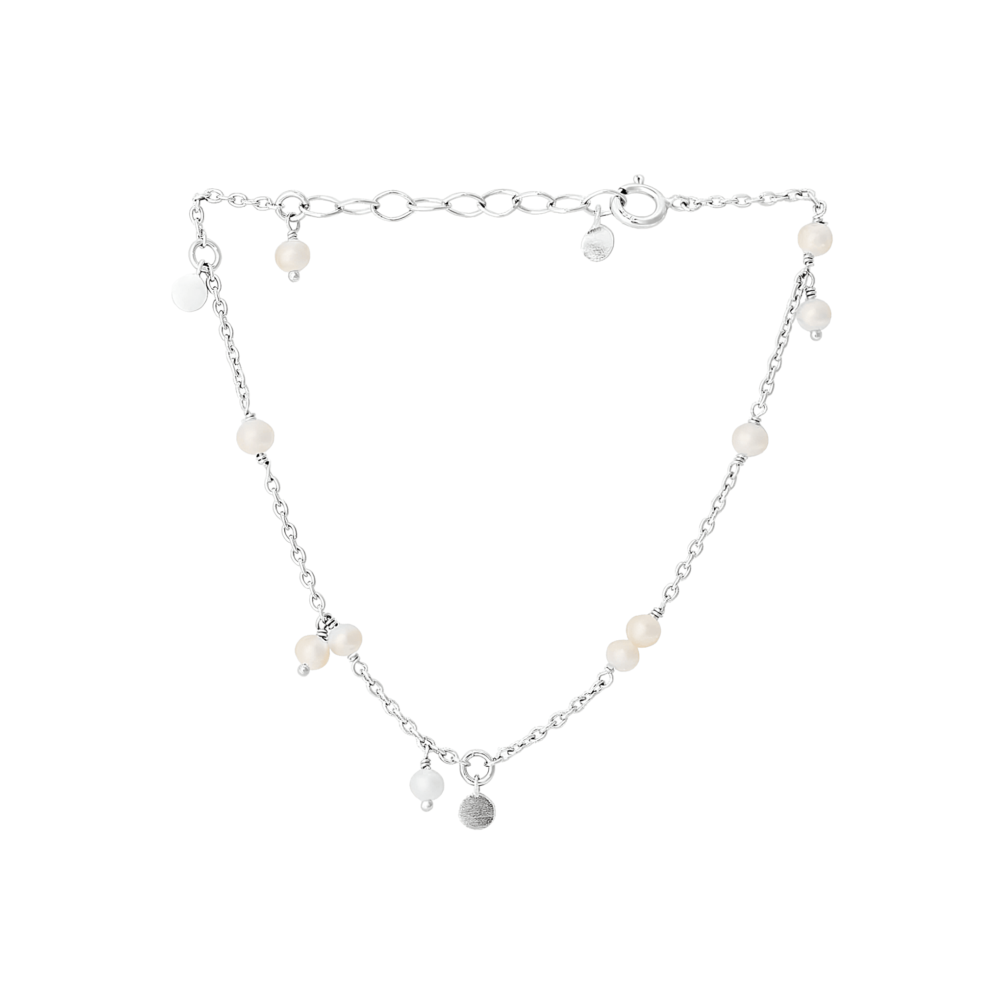 Pernille Corydon Armband Ocean Pearl, Silber