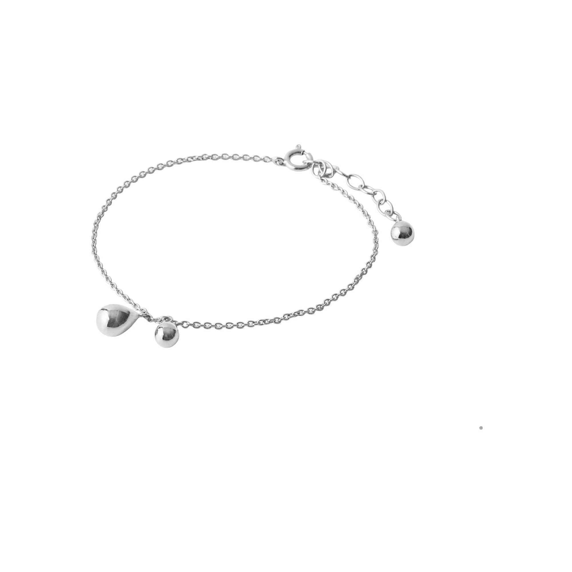 Pernille Corydon Armband Rain, Silber