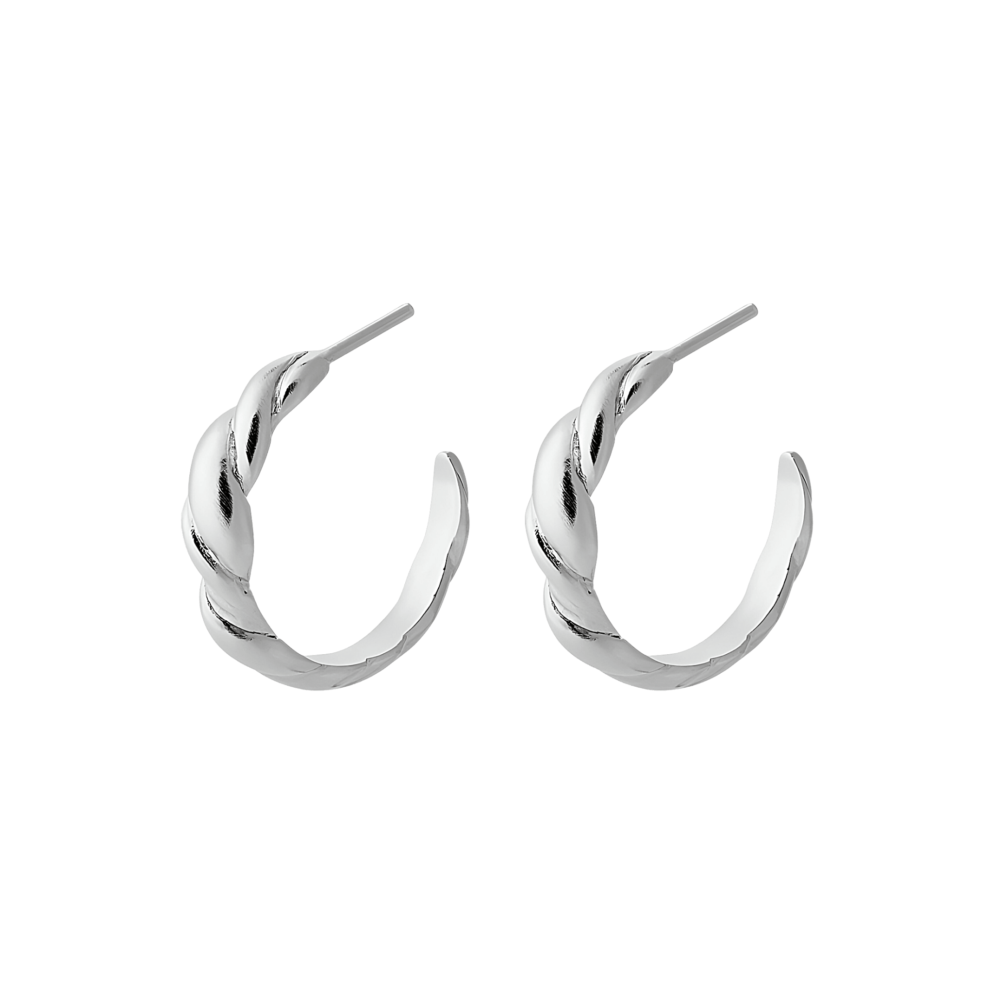 Pernille Corydon Creolen Hana, Silber