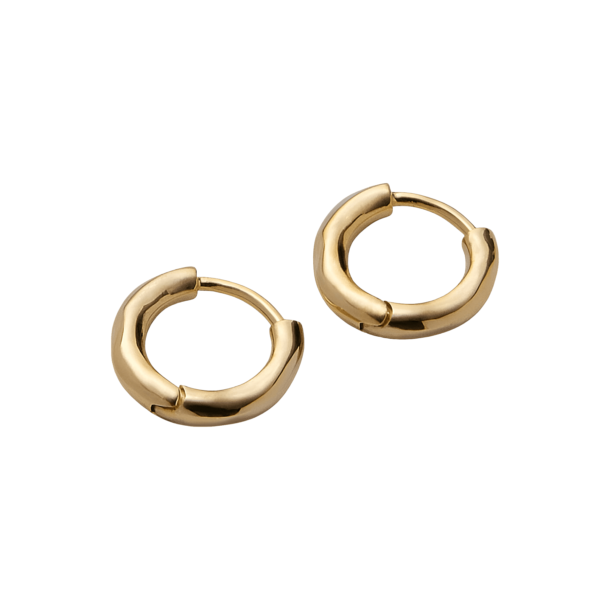 Pernille Corydon Creolen Mini Spirit Huggies, vergoldet