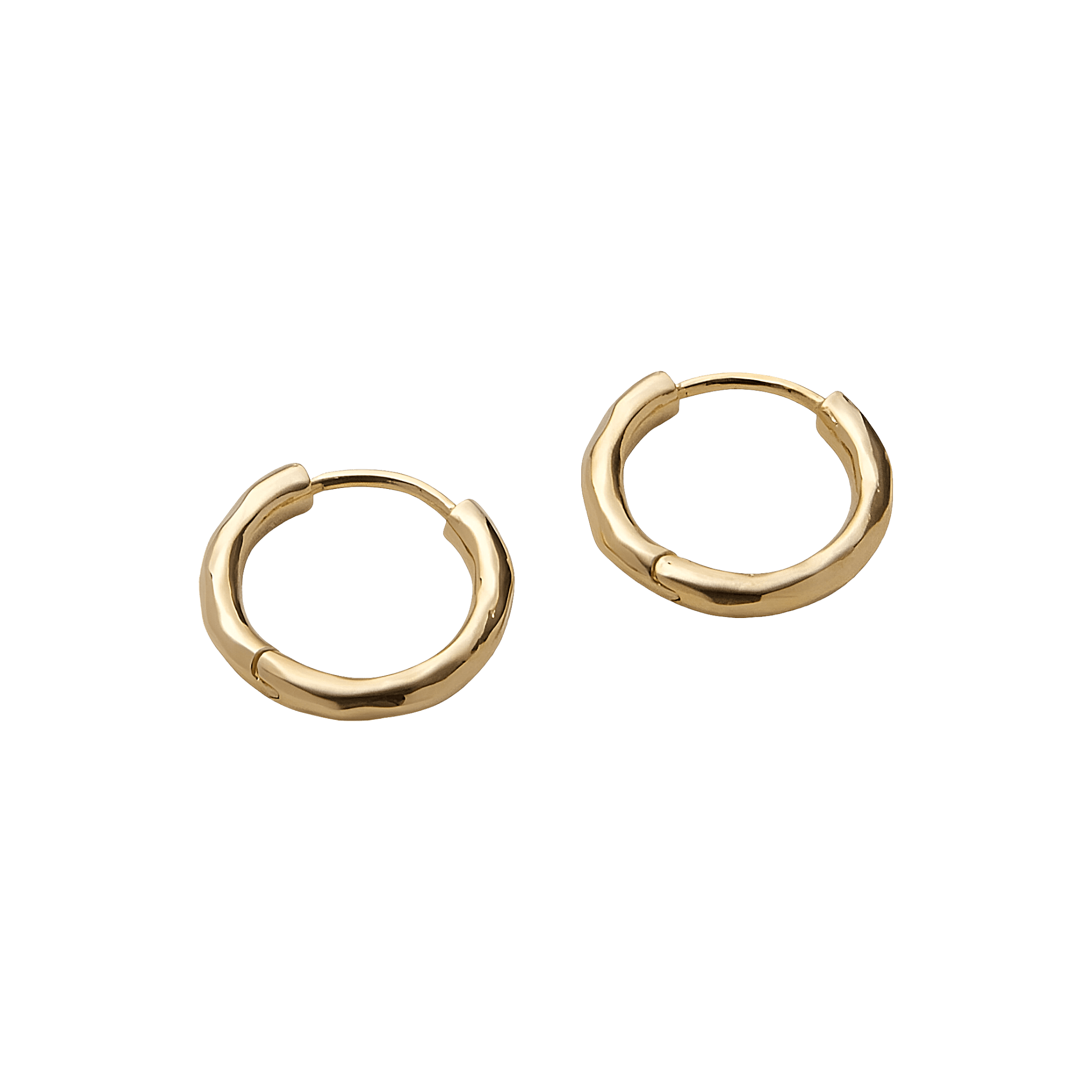 Pernille Corydon Creolen Spirit Huggies, vergoldet