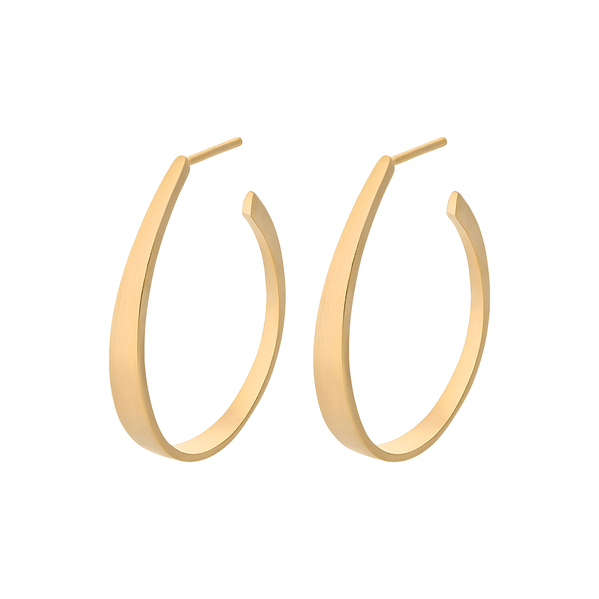 Pernille Corydon Creolen Vienna, vergoldet