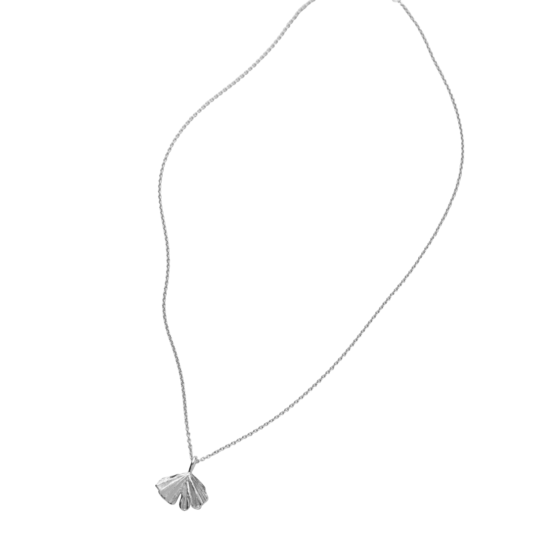 Pernille Corydon Kette Autumn Leaf, Silber