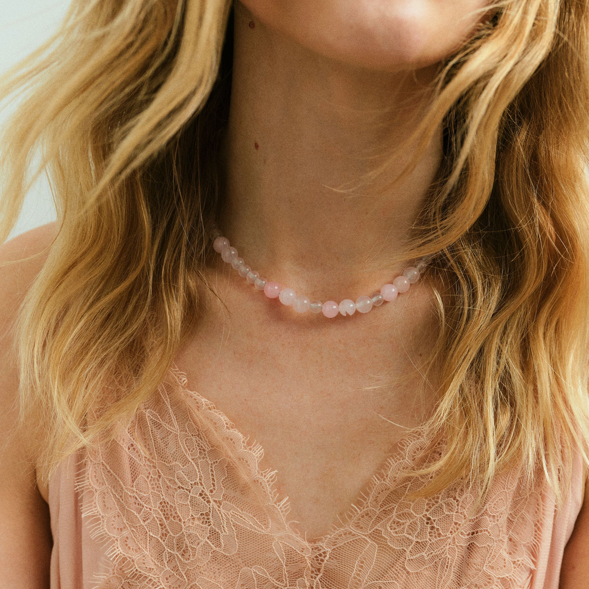 Pernille Corydon Kette Blush, Silber