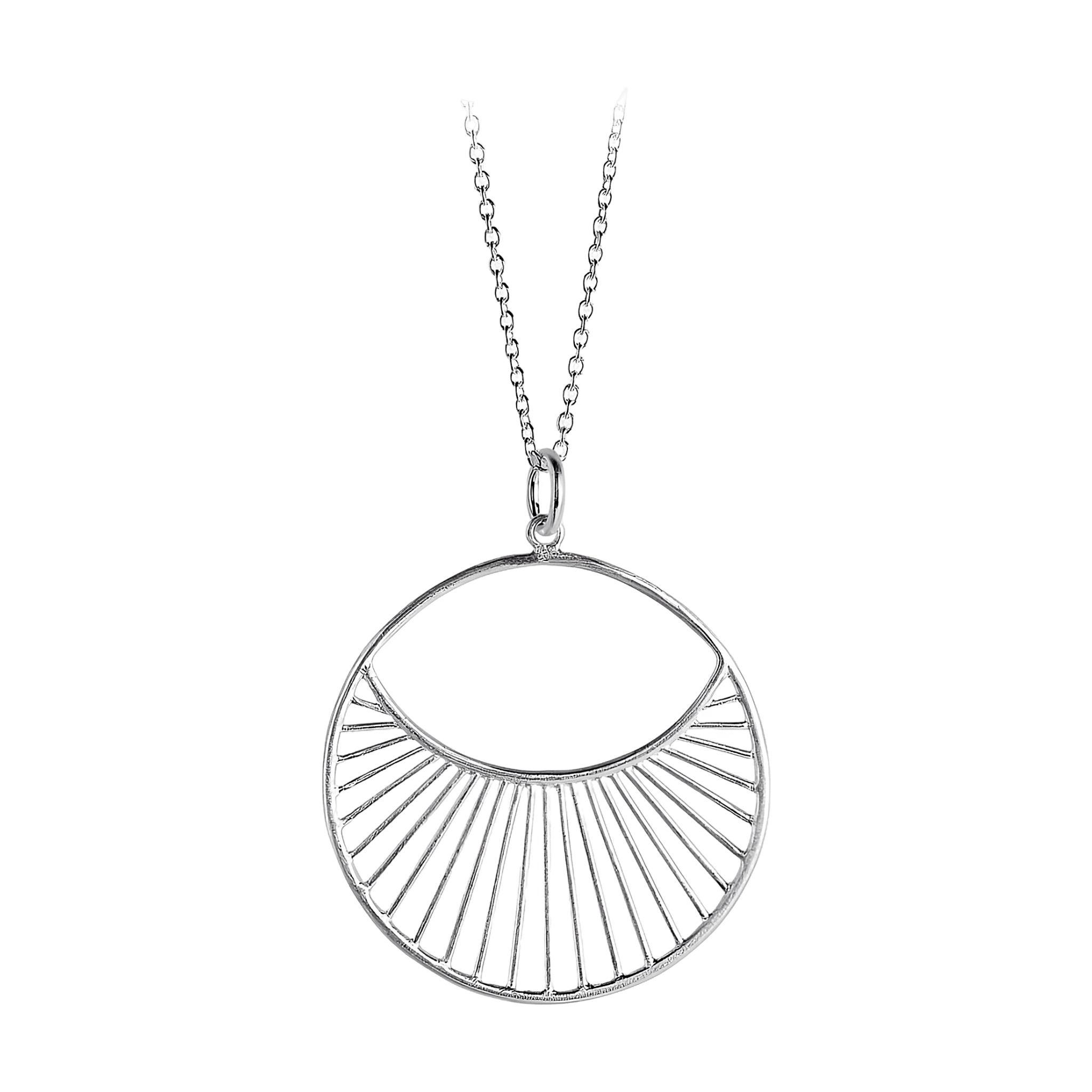 Pernille Corydon Kette Daylight long, Silber