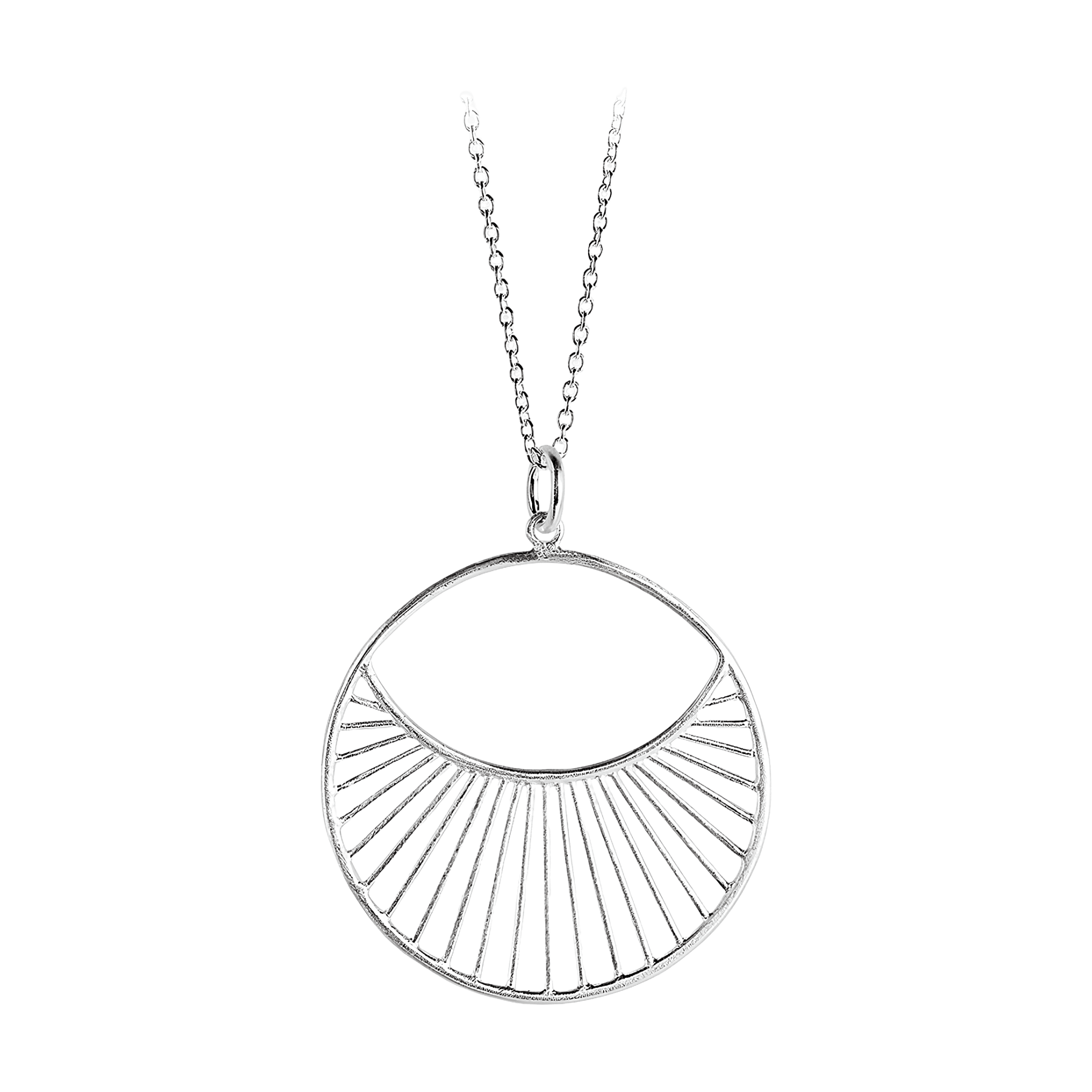 Pernille Corydon Kette Daylight short, Silber