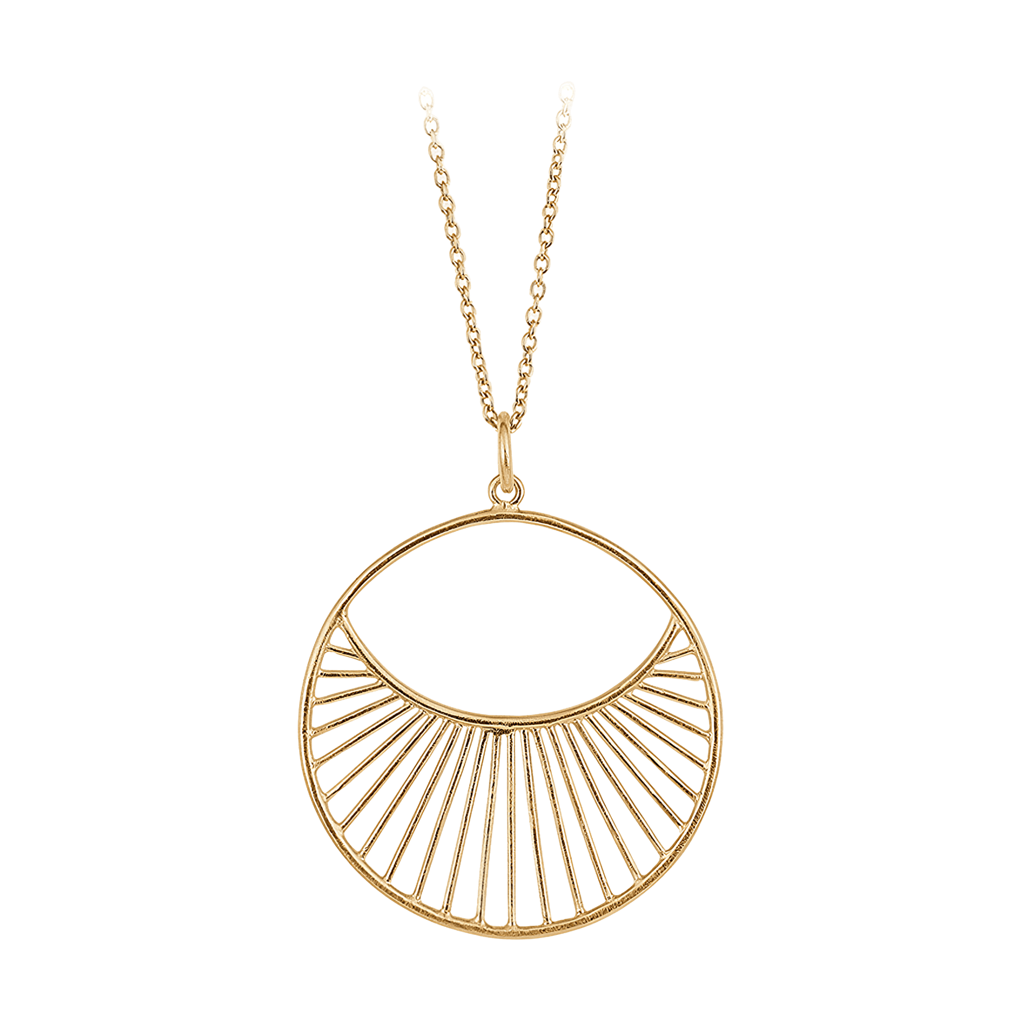 Pernille Corydon Kette Daylight short, vergoldet