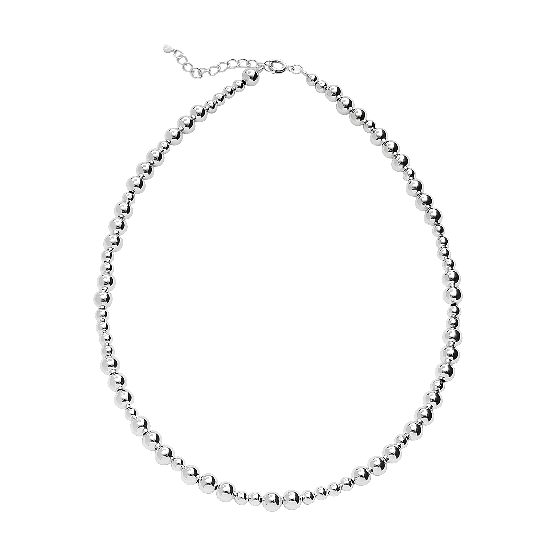 Pernille Corydon Kette Elements, versilbert