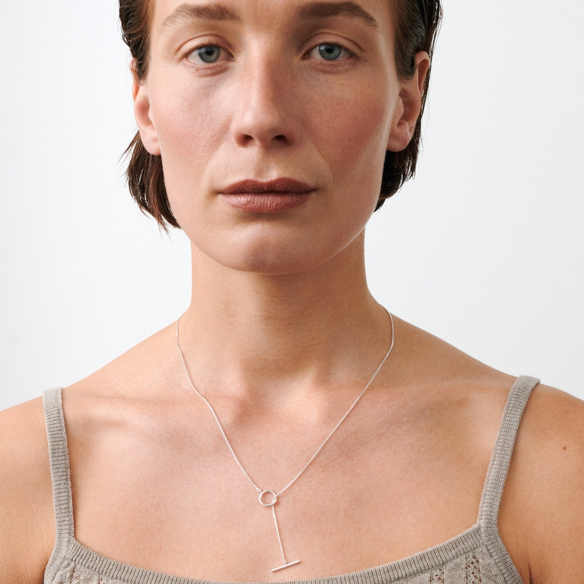 Pernille Corydon Kette Hope, versilbert