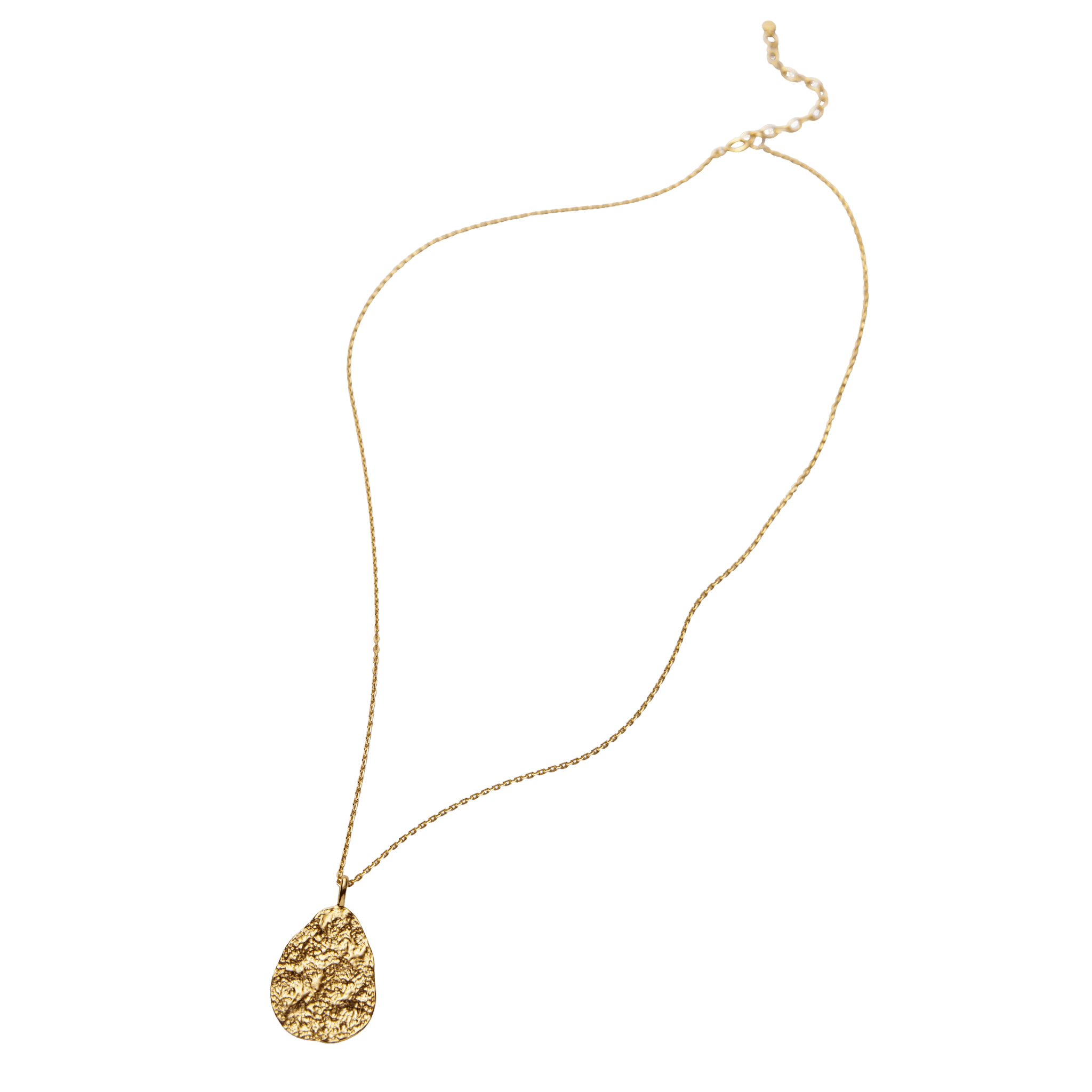 Pernille Corydon Kette Nature, vergoldet