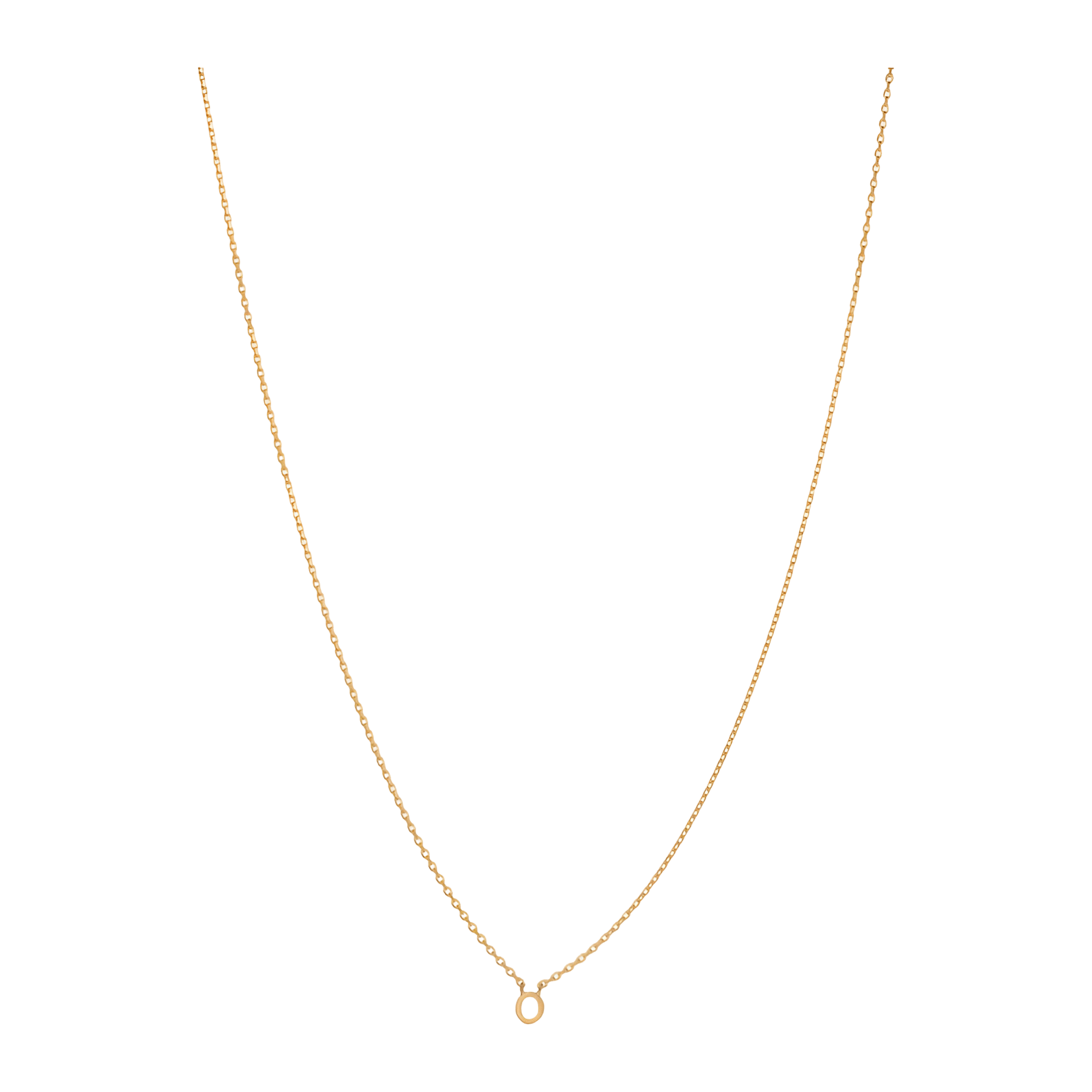 Pernille Corydon Kette Note, vergoldet