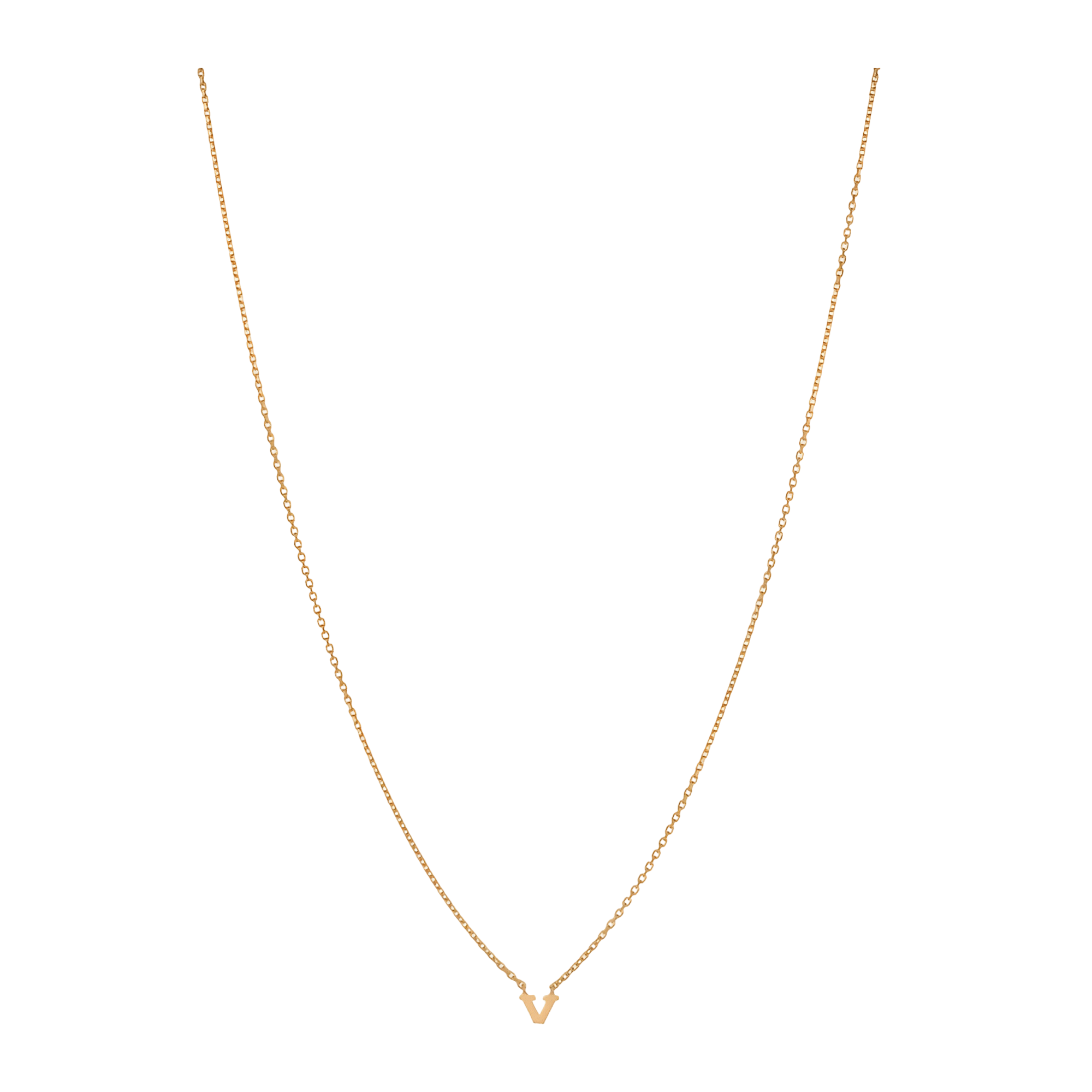 Pernille Corydon Kette Note, vergoldet