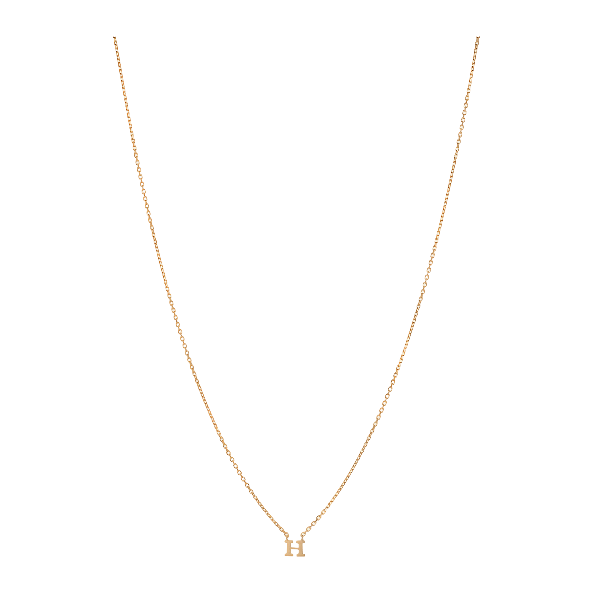 Pernille Corydon Kette Note, vergoldet