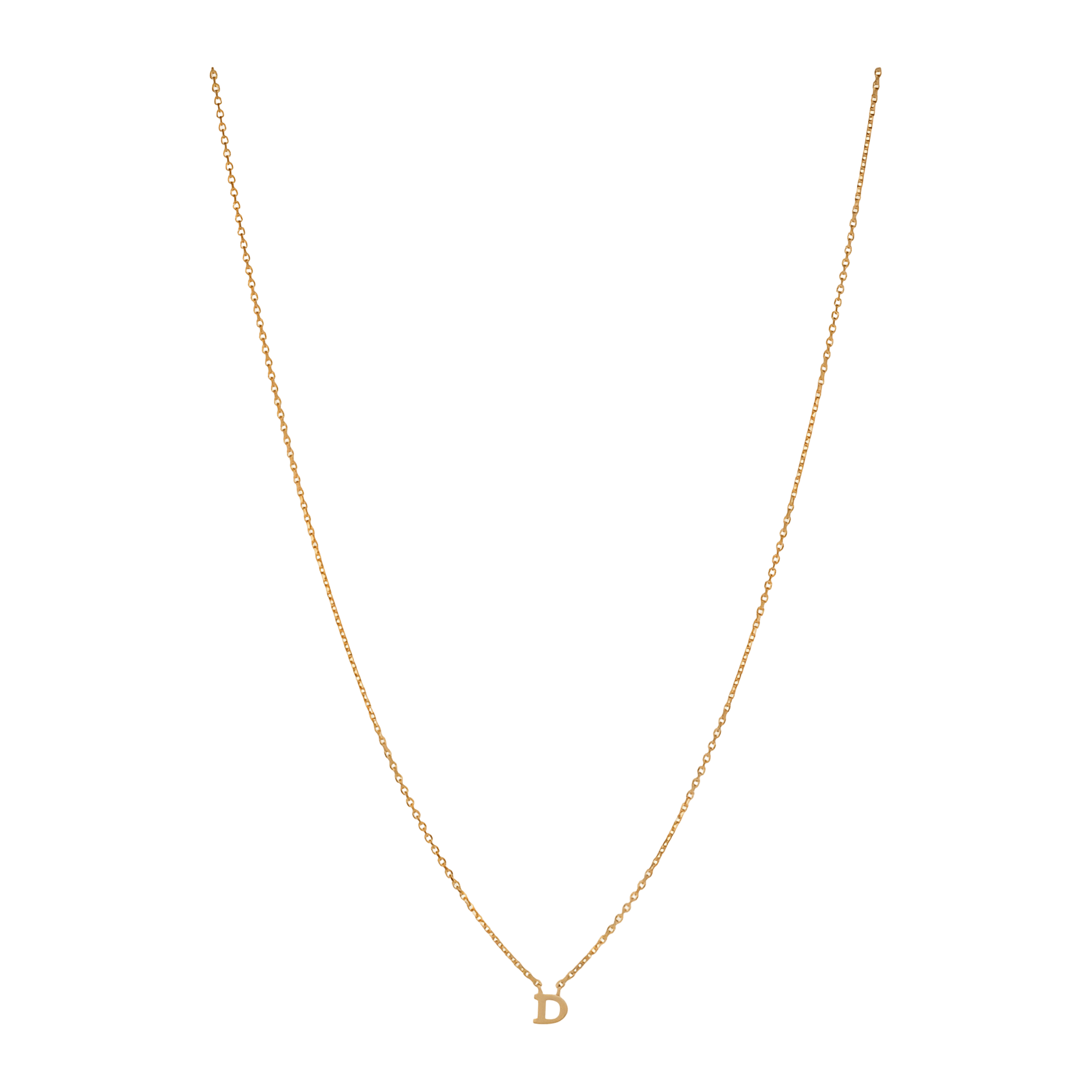 Pernille Corydon Kette Note, vergoldet