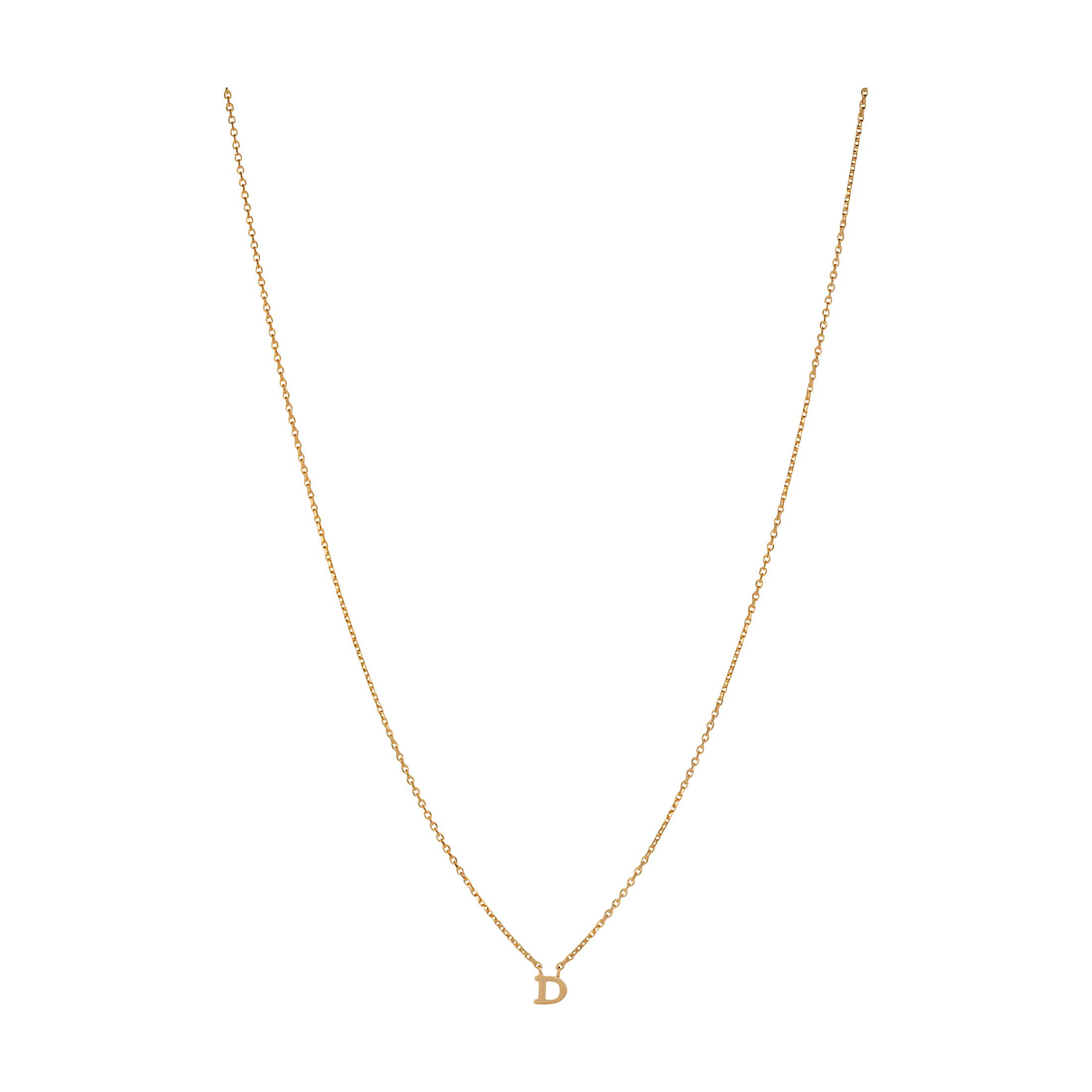 Pernille Corydon Kette Note, vergoldet