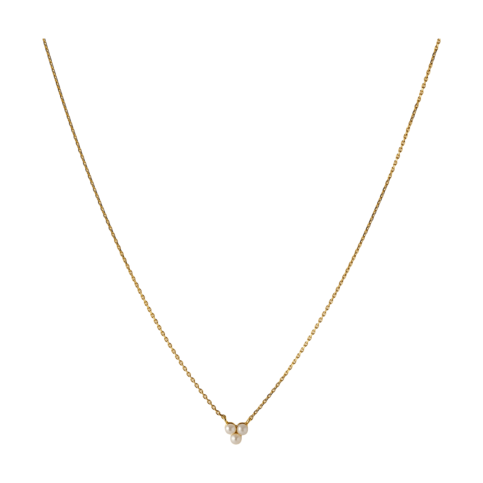 Pernille Corydon Kette Ocean Bay, vergoldet