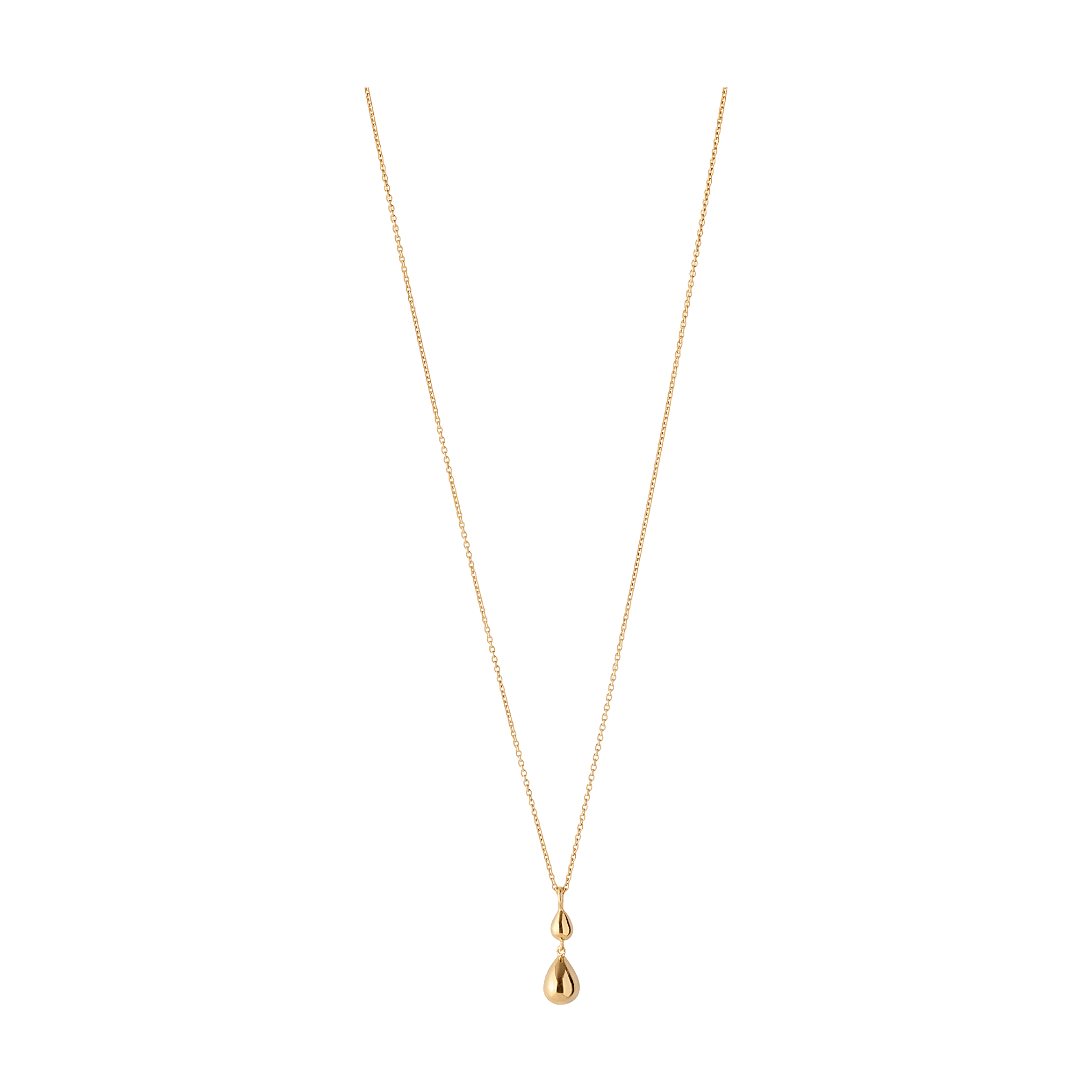 Pernille Corydon Kette Rain, vergoldet