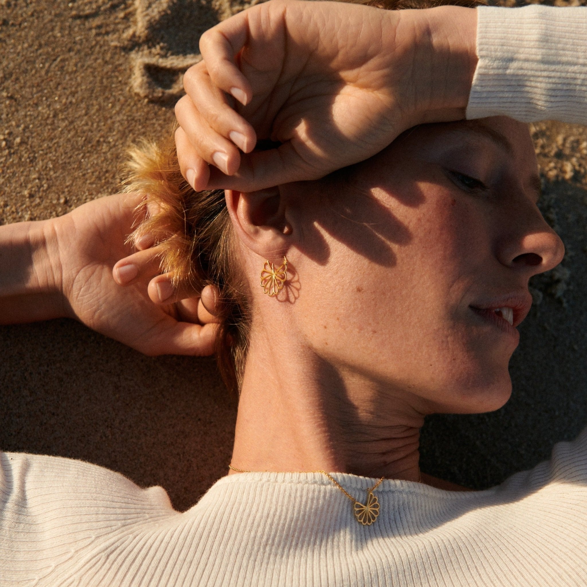 Pernille Corydon Kette Small Bellis, vergoldet