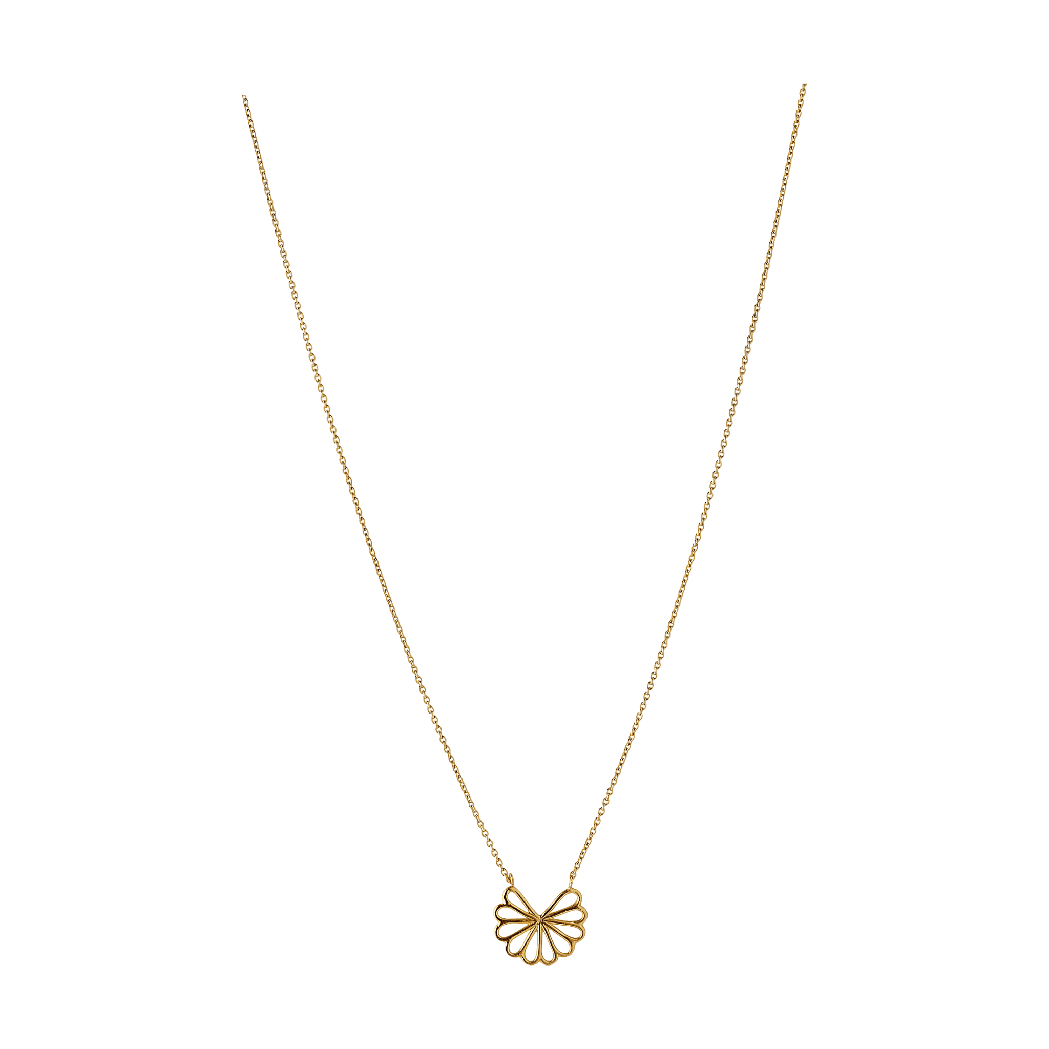 Pernille Corydon Kette Small Bellis, vergoldet