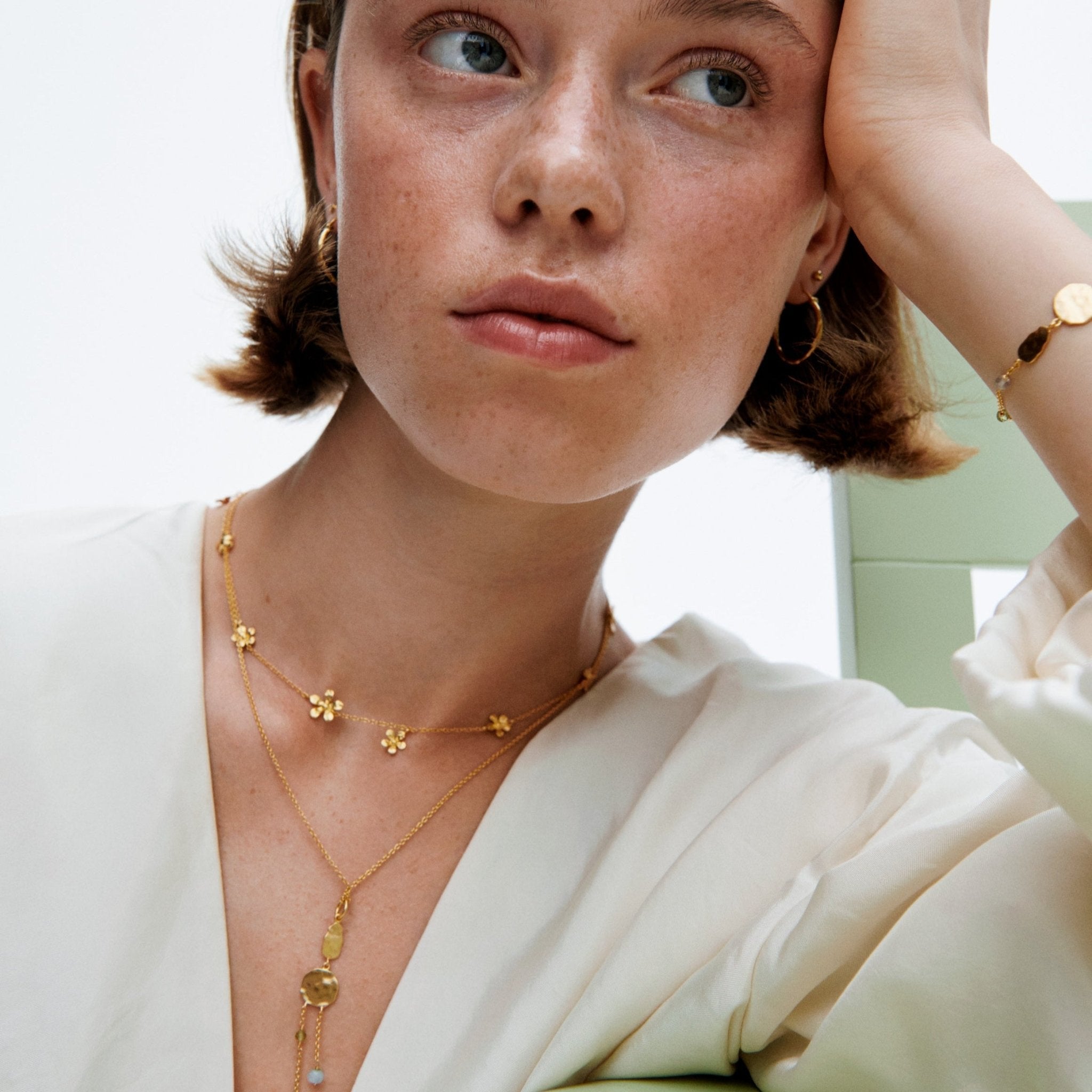 Pernille Corydon Kette Summer Breeze, Silber