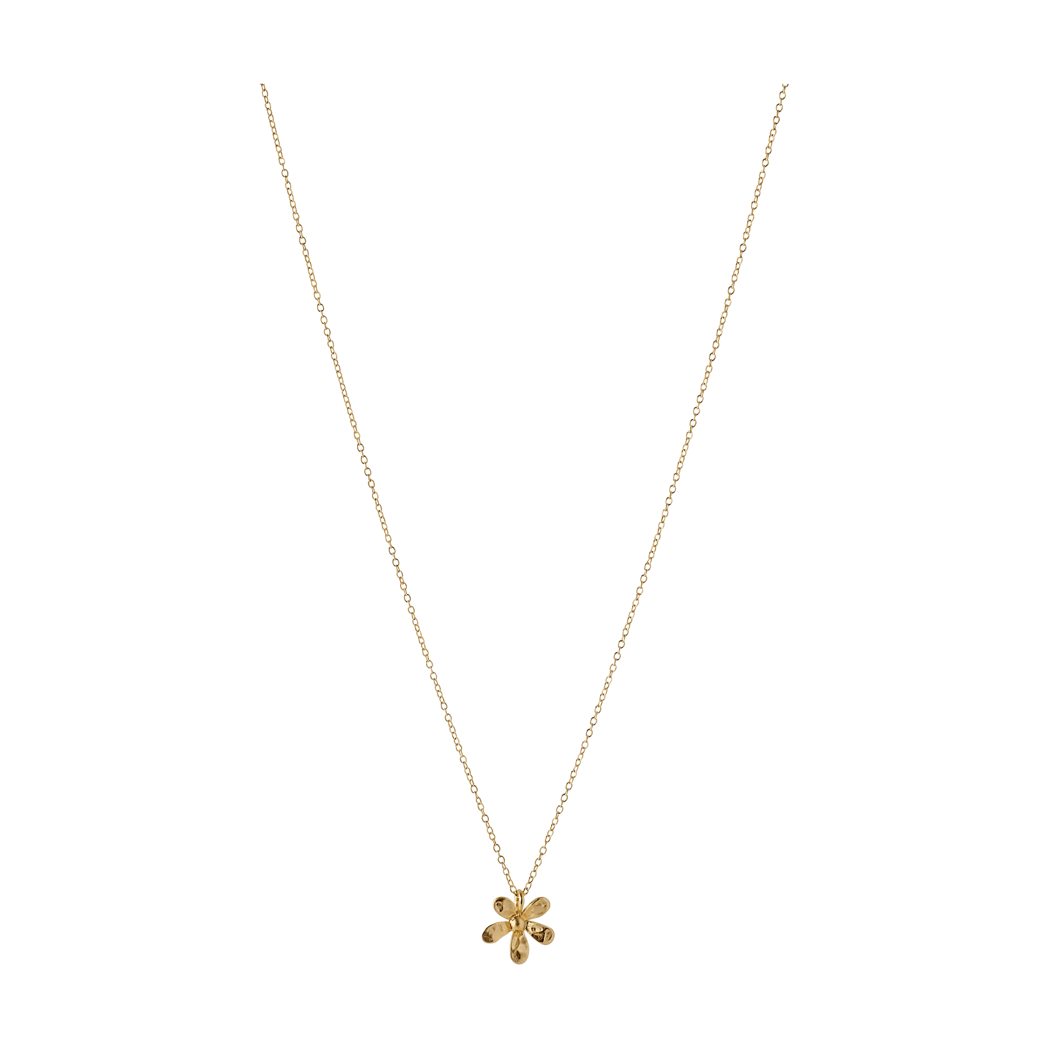 Pernille Corydon Kette Wild Poppy, vergoldet