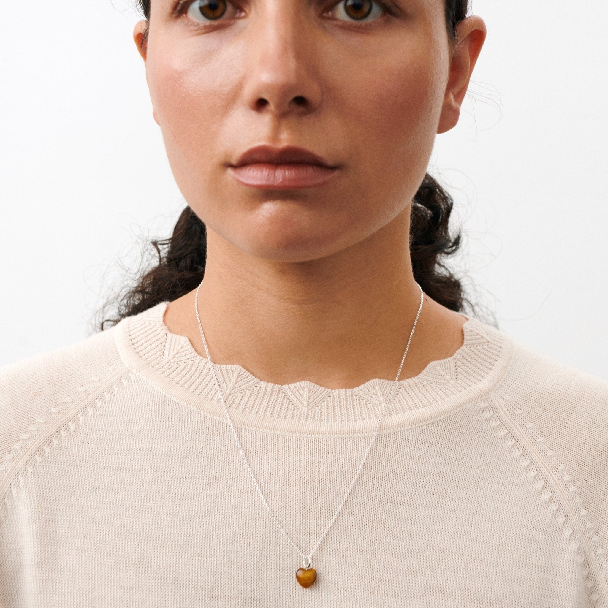 Pernille Corydon Kettenanhänger Earth Love Pendant, Silber