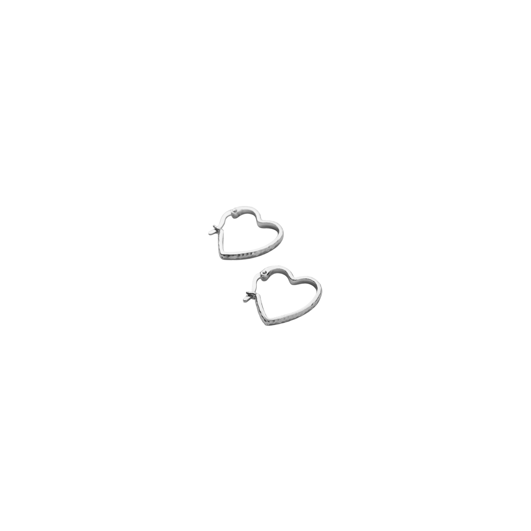 Pernille Corydon Ohrringe Affection Hoops, Silber