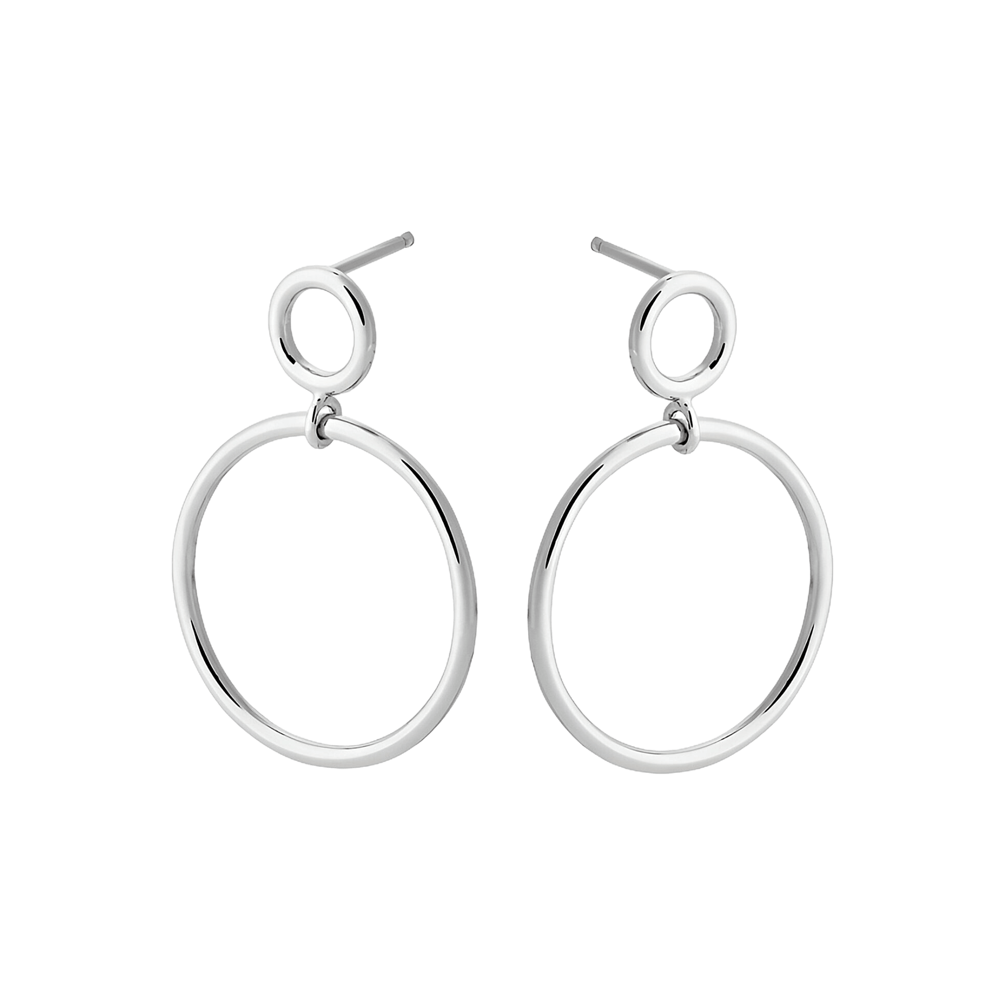 Pernille Corydon Ohrringe Globe, Silber