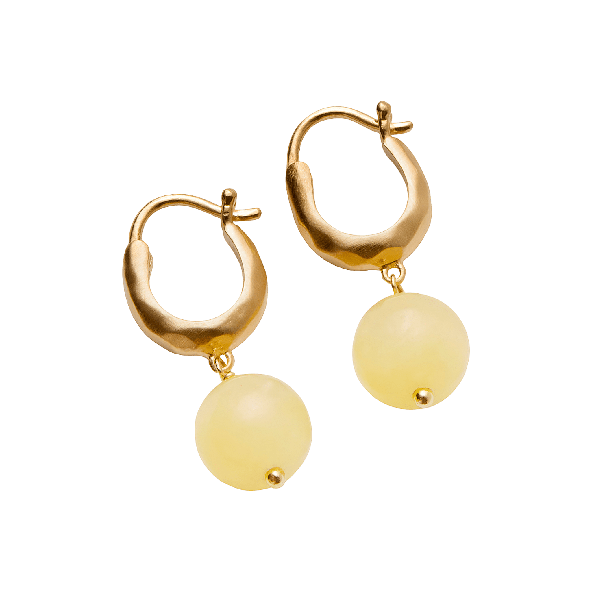 Pernille Corydon Ohrringe Honey, vergoldet