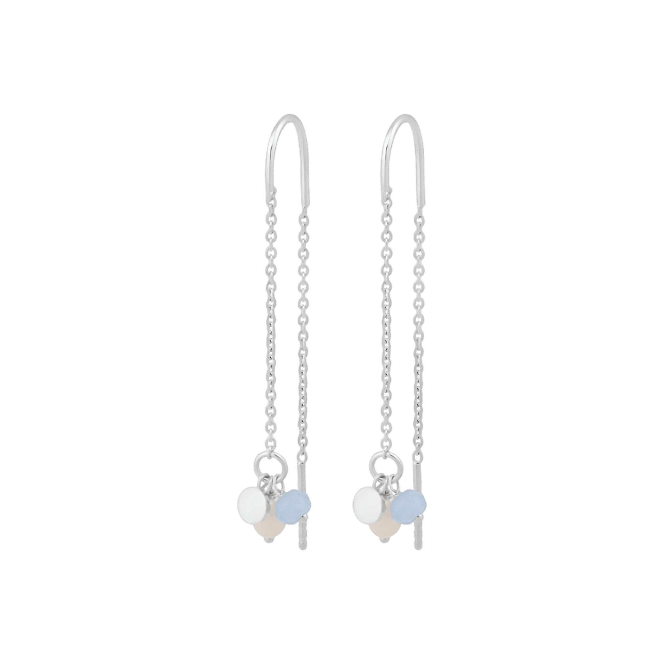 Pernille Corydon Ohrringe Sea Earchains, Silber