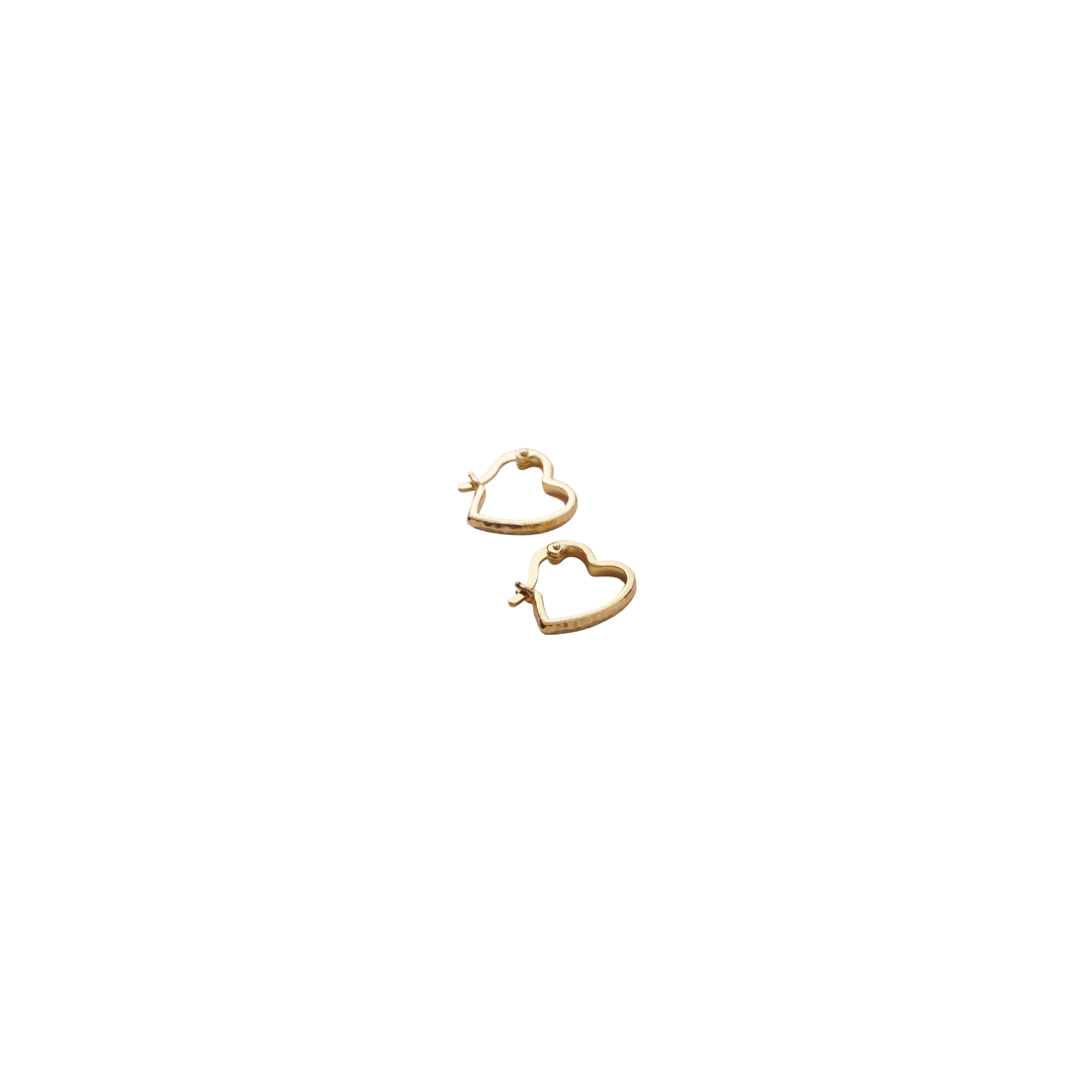 Pernille Corydon Ohrringe Small Affection Hoops, vergoldet