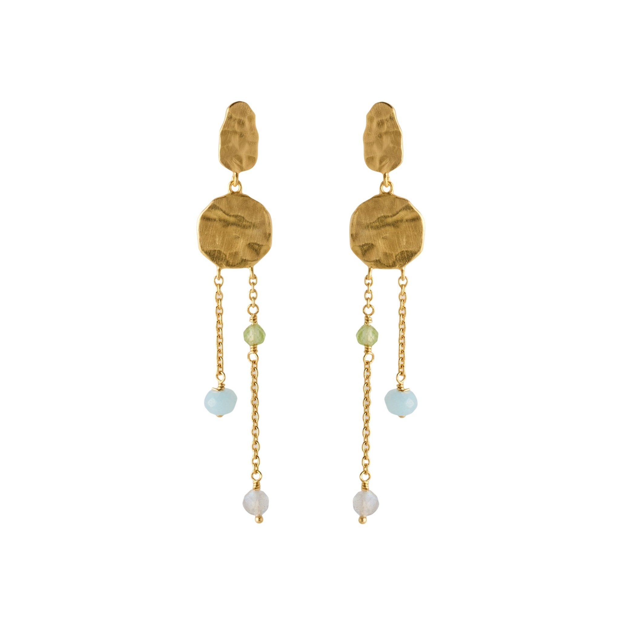 Pernille Corydon Ohrringe Summer Breeze, vergoldet