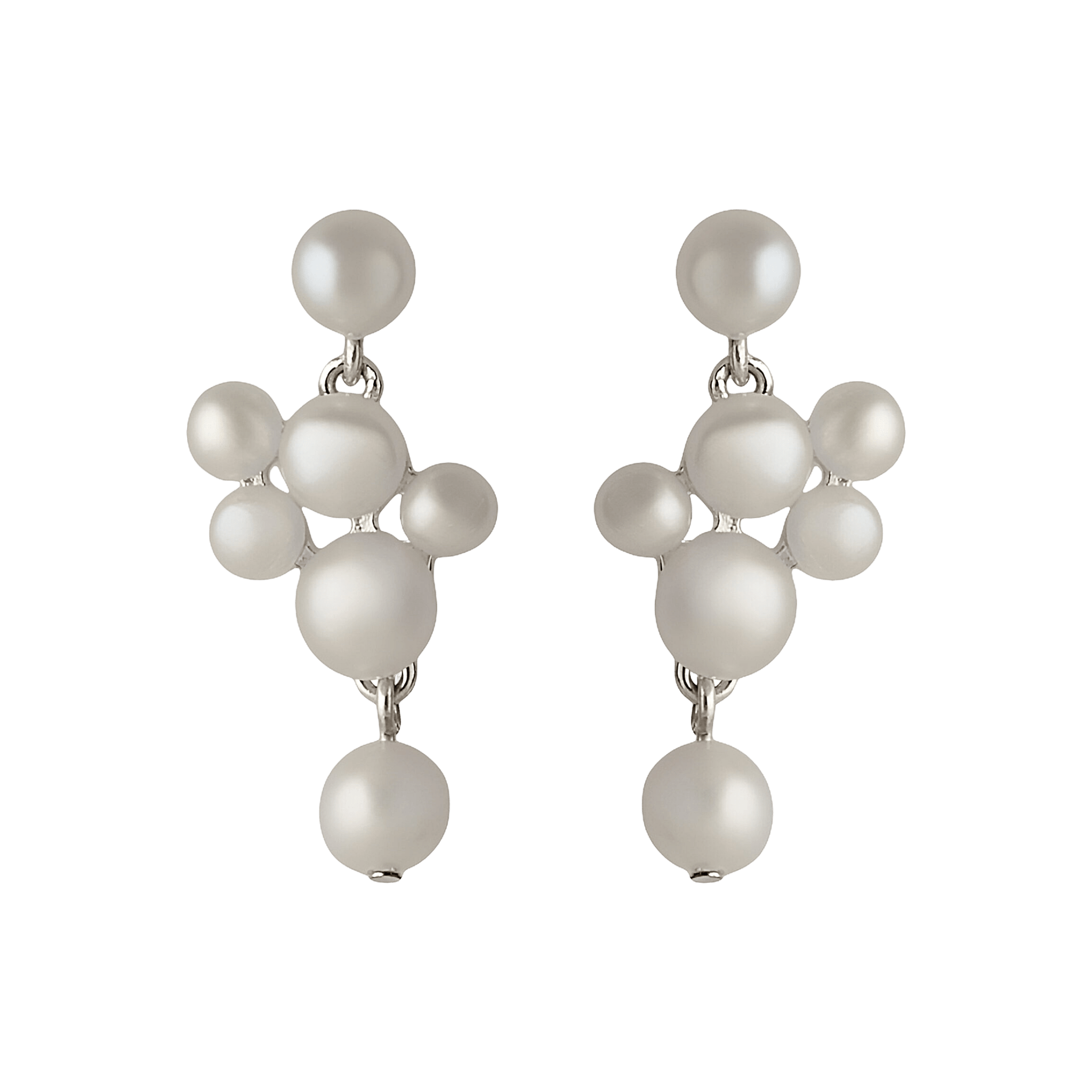 Pernille Corydon Ohrringe Treasure, Silber