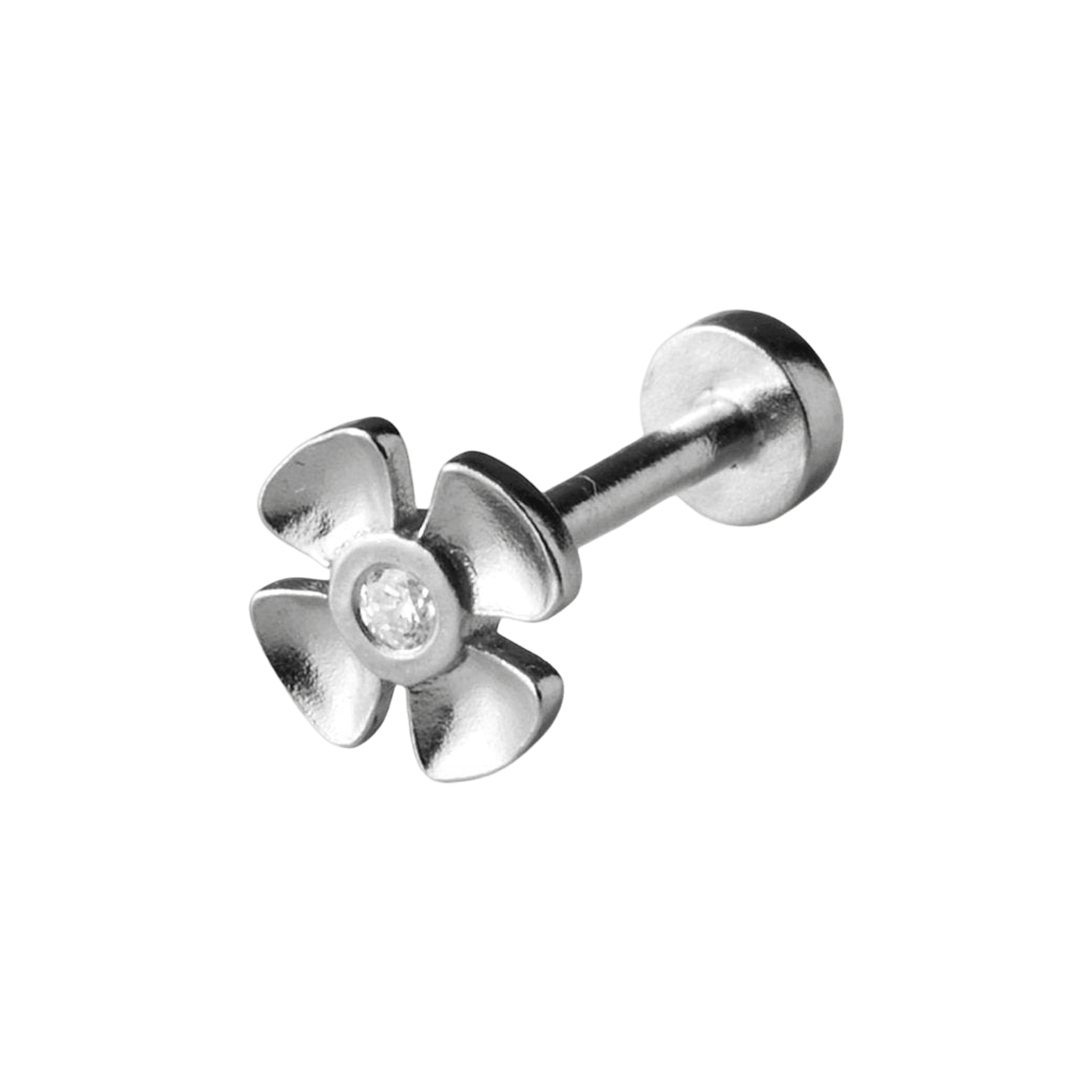 Pernille Corydon Ohrstecker Anemone Helix Piercing, Silber