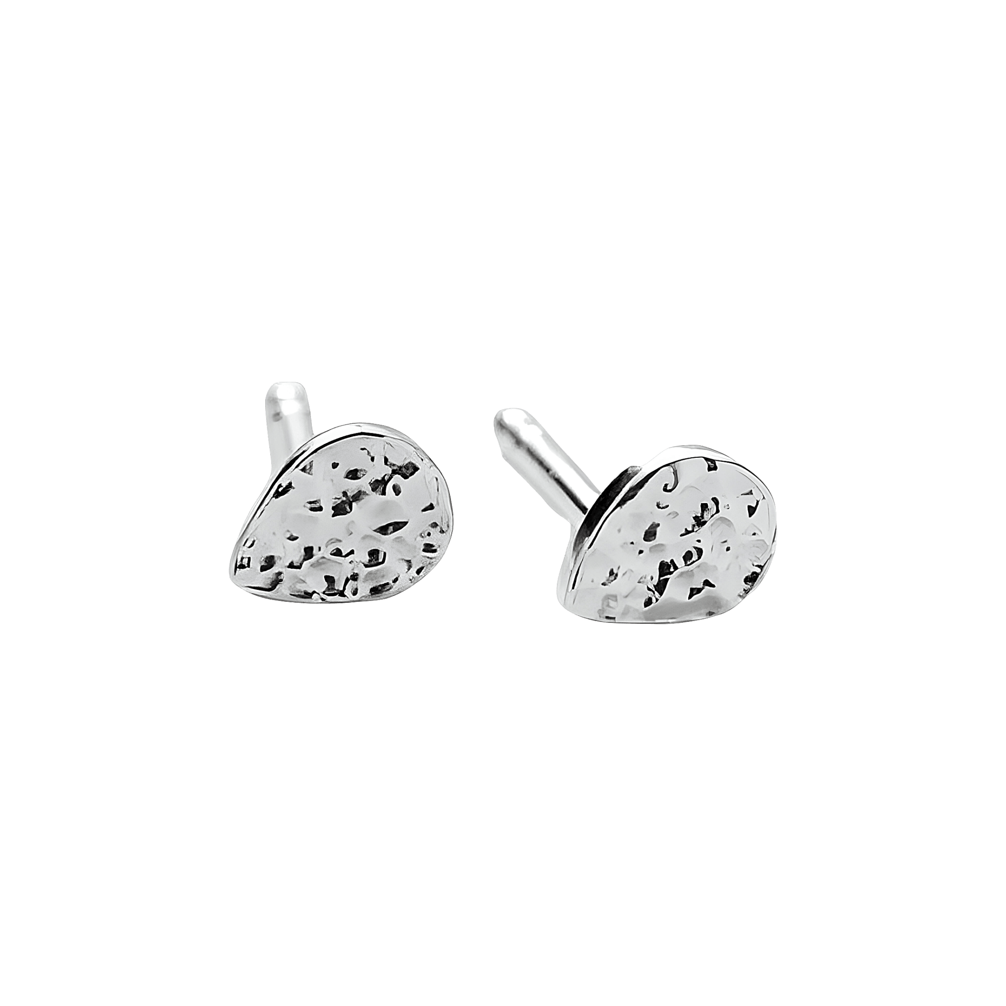 Pernille Corydon Ohrstecker Drop Nature, Silber