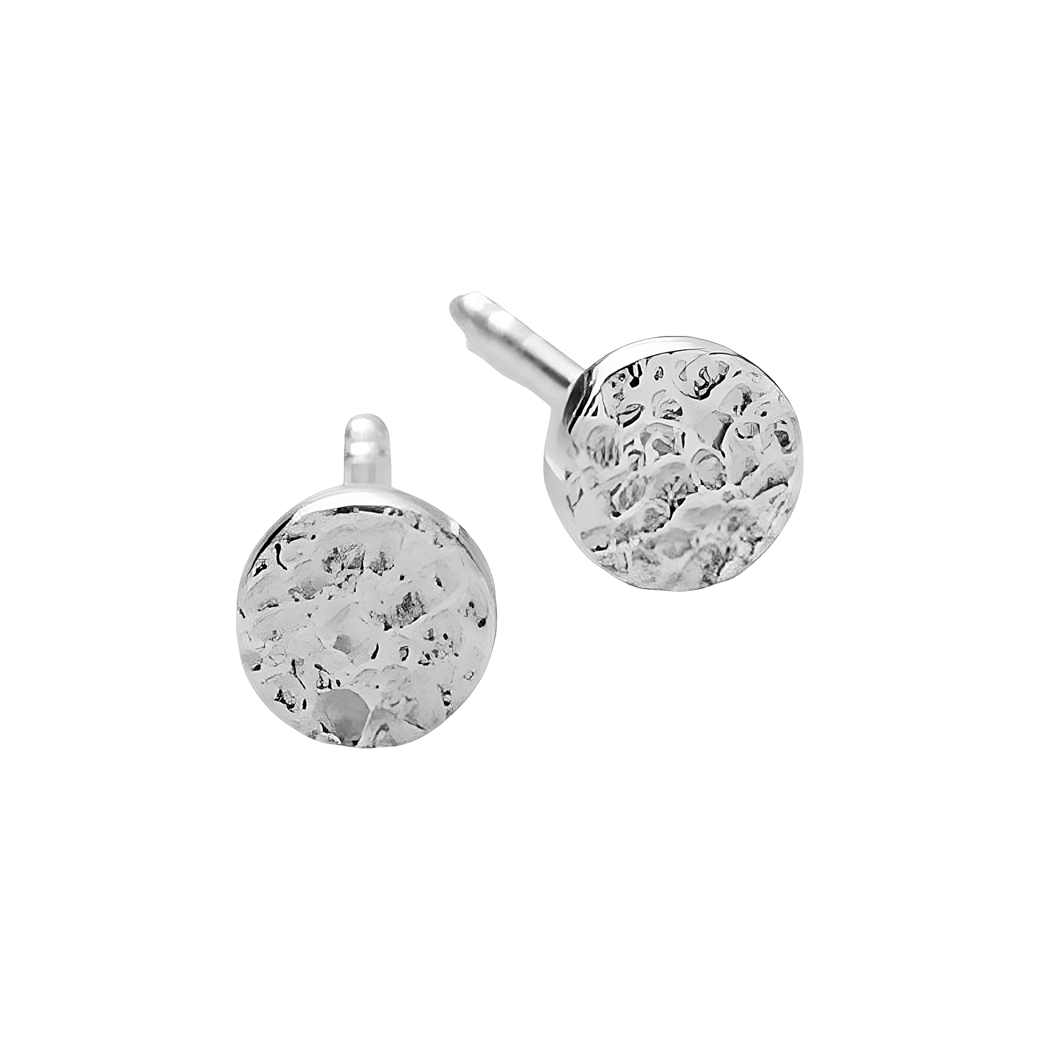 Pernille Corydon Ohrstecker Mini Nature, Silber