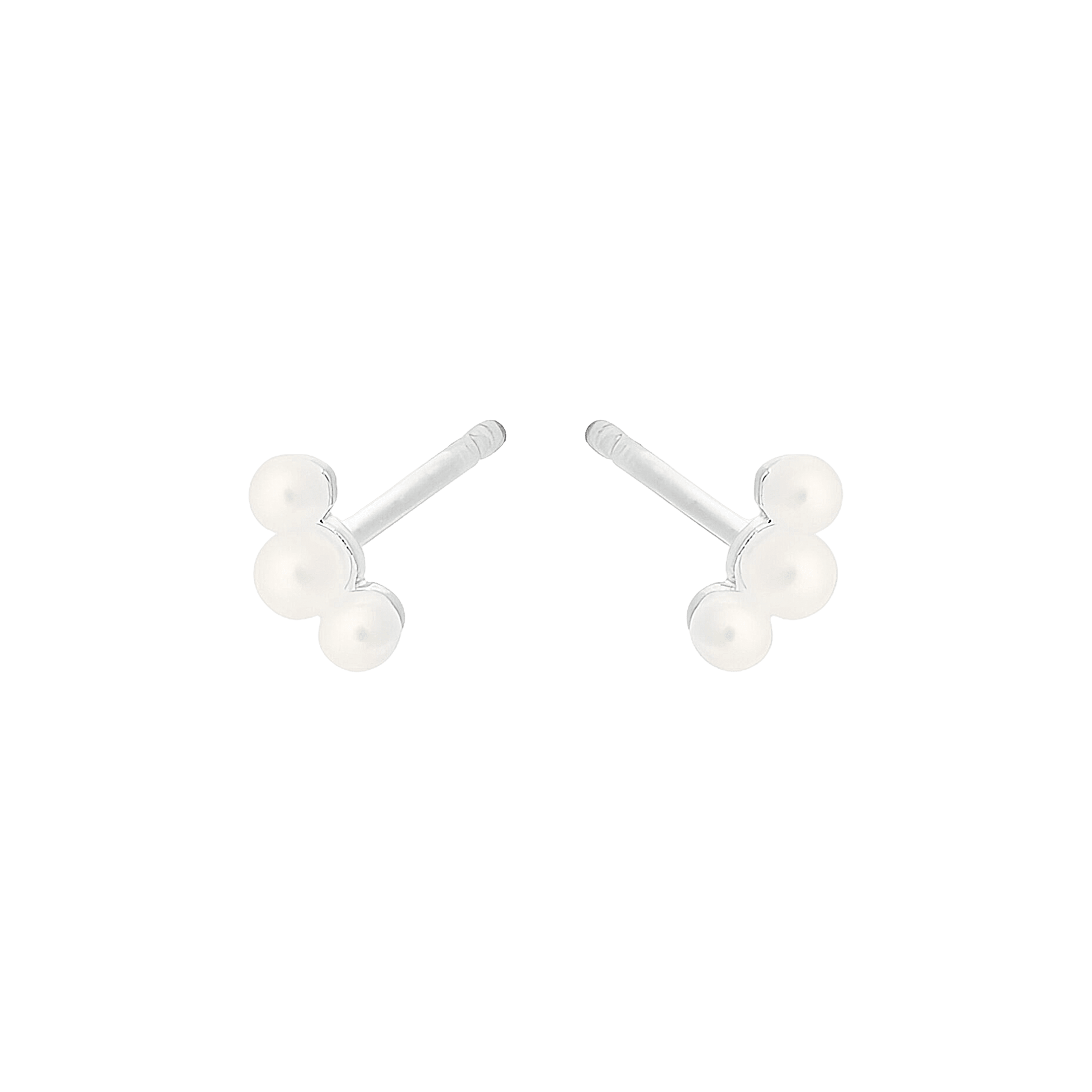 Pernille Corydon Ohrstecker Ocean Pearl, Silber