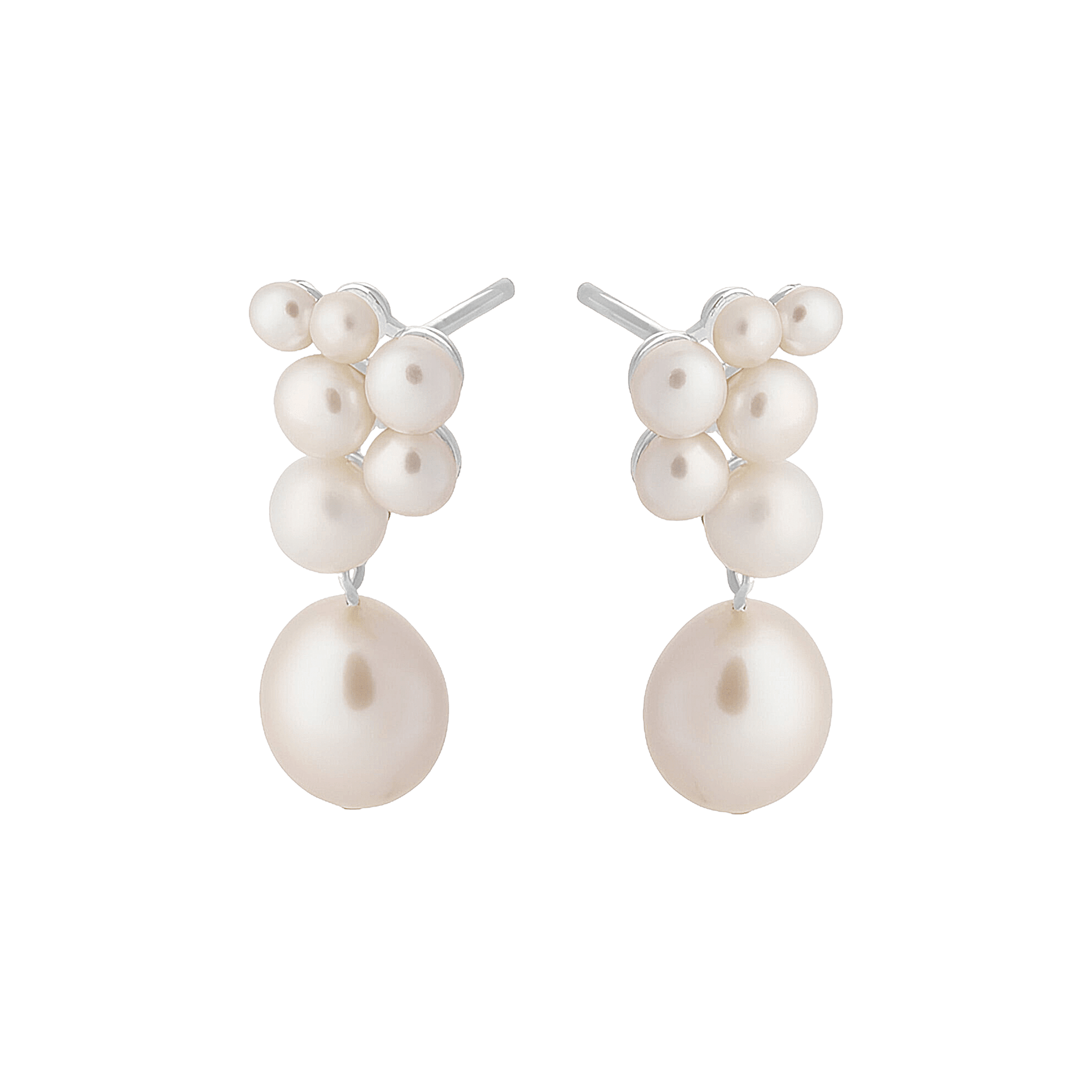 Pernille Corydon Ohrstecker Ocean Treasure, Silber