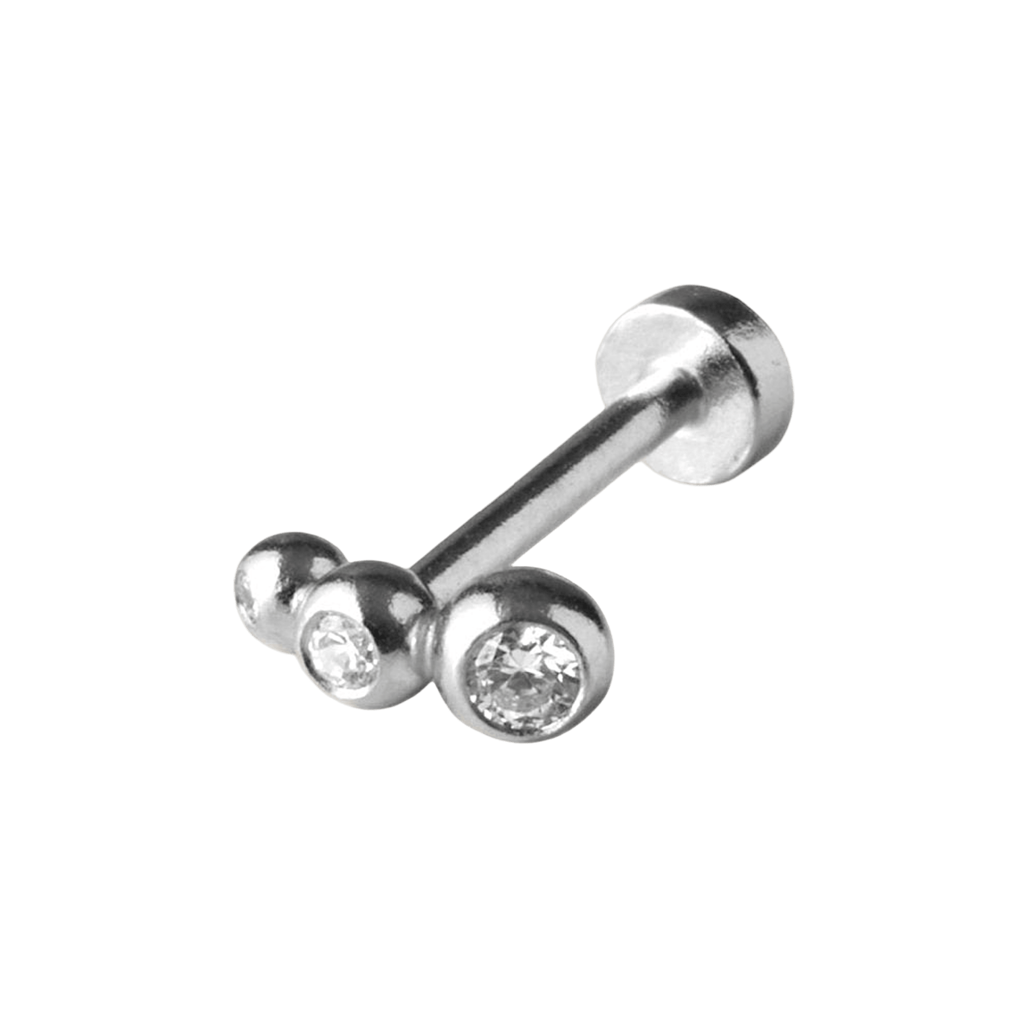 Pernille Corydon Ohrstecker Sirius Helix Piercing, Silber