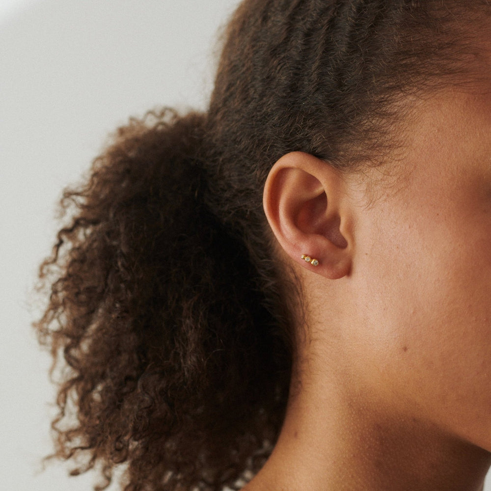 Pernille Corydon Ohrstecker Sirius Helix Piercing, vergoldet