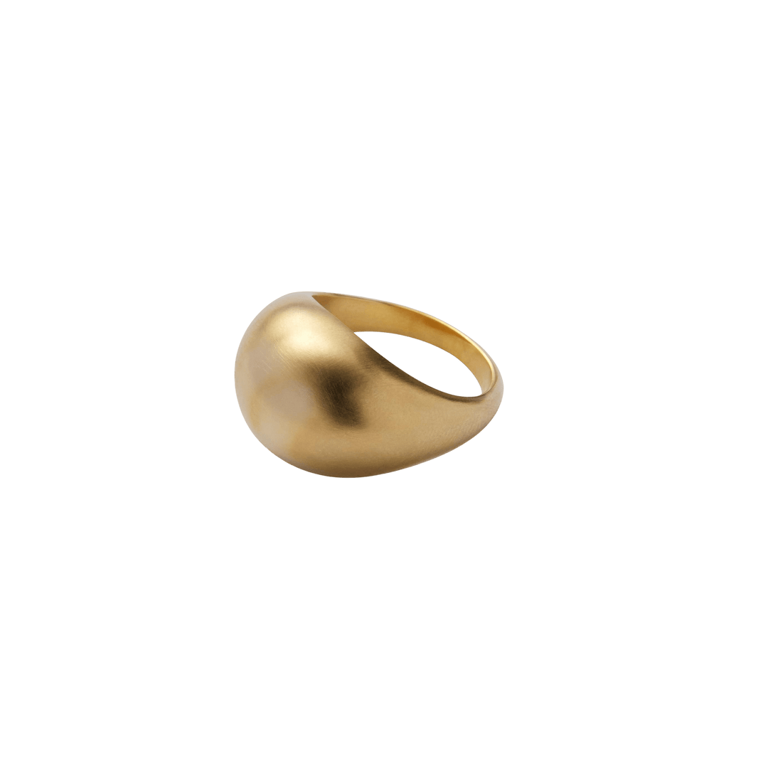 Pernille Corydon Ring Echo, vergoldet