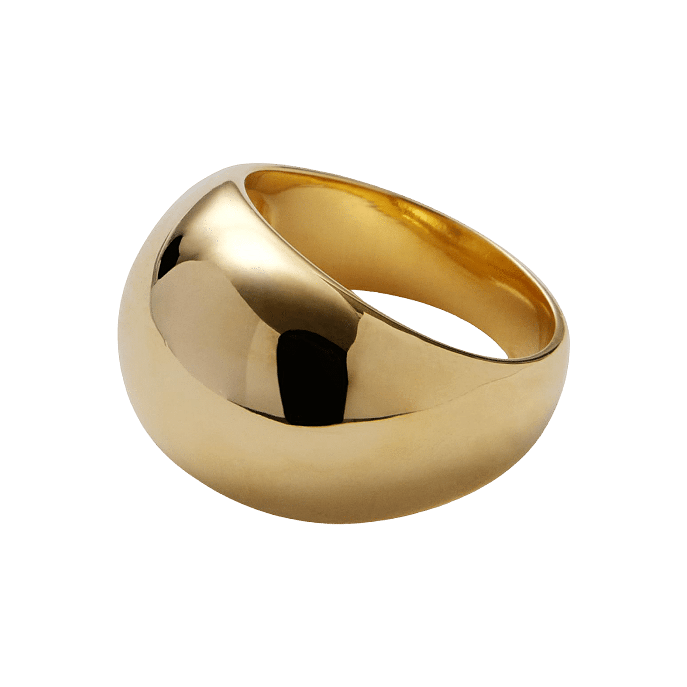 Pernille Corydon Ring Faith, vergoldet